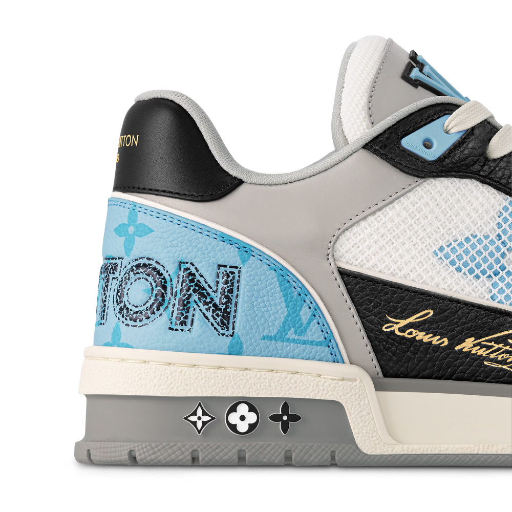 LV Trainer Sneaker | Beige & Grey 2