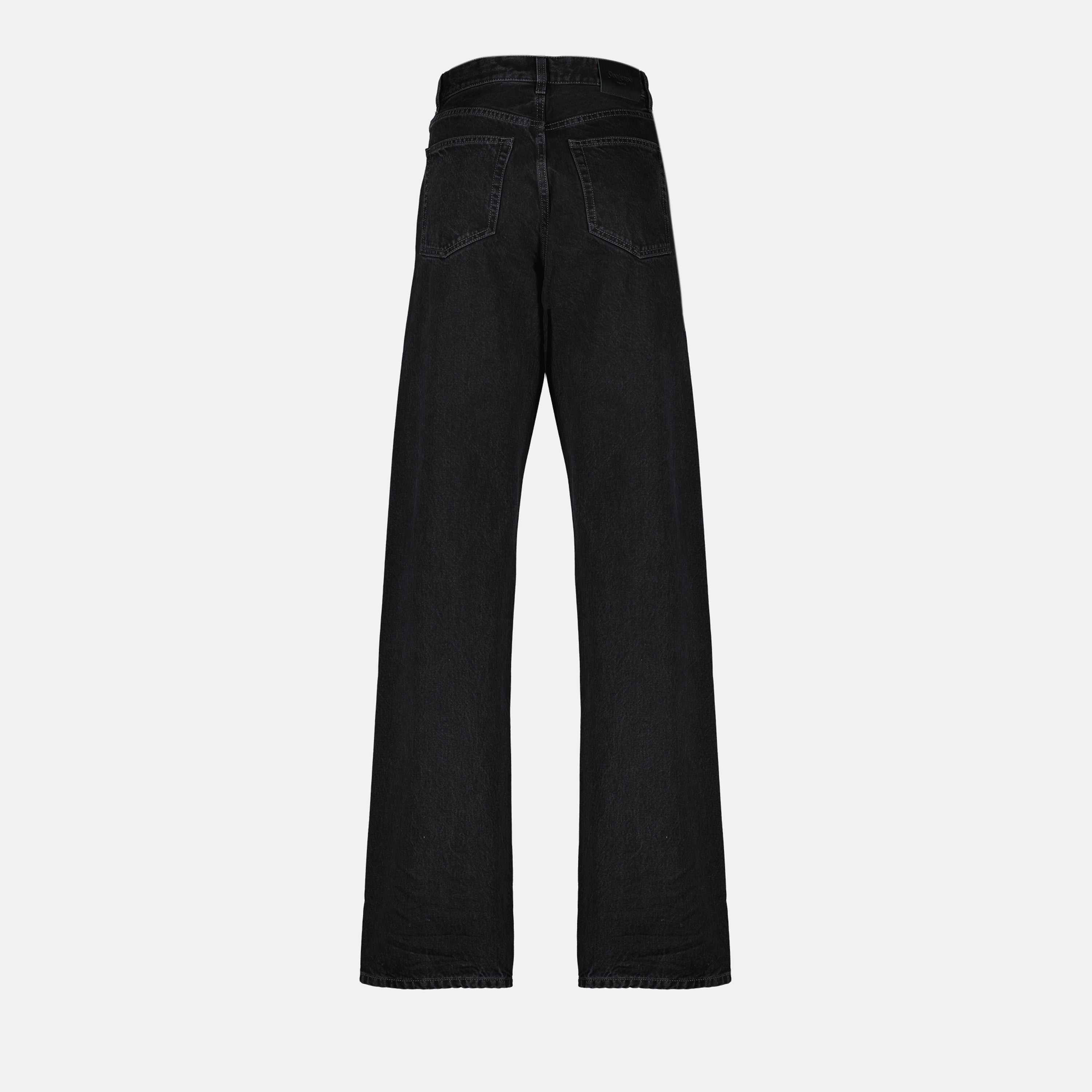 V-Waist Long Baggy Jeans