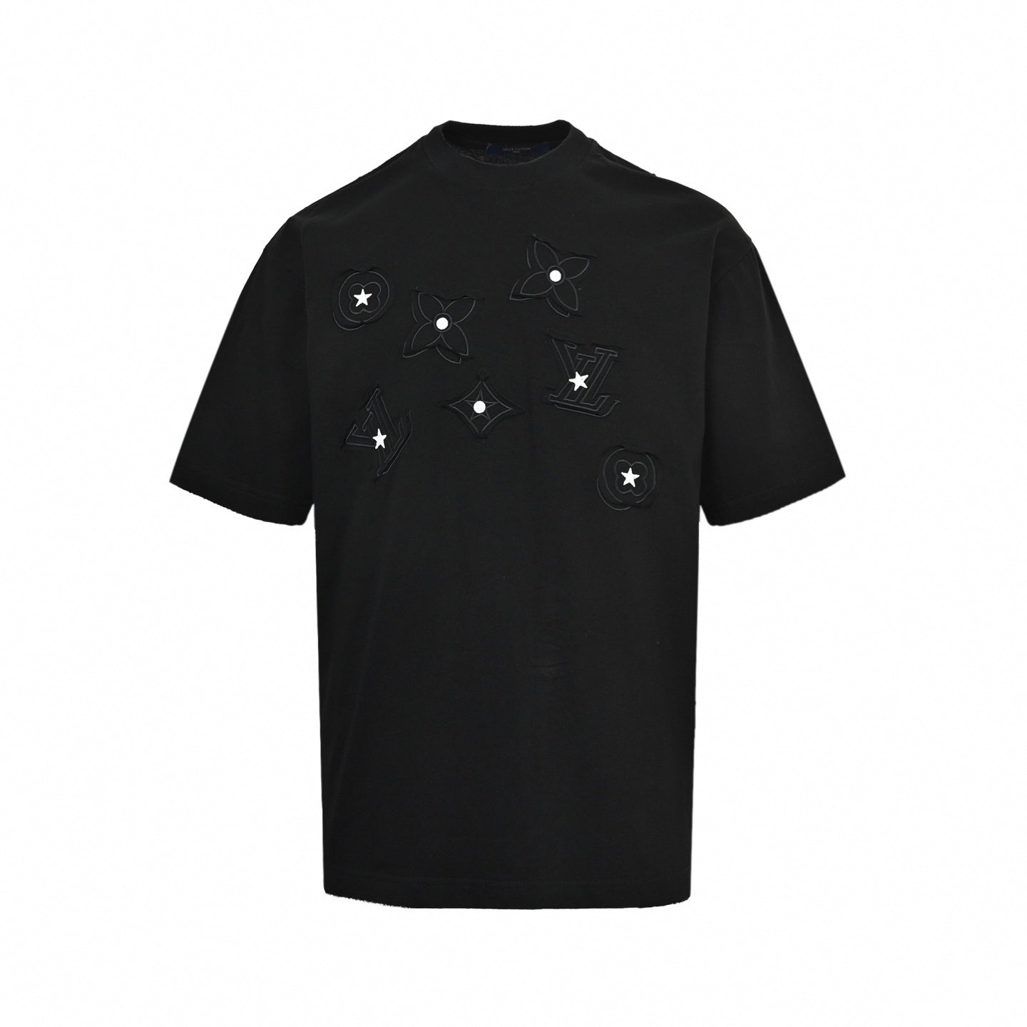 Appliqué Monogram T-Shirt | Black