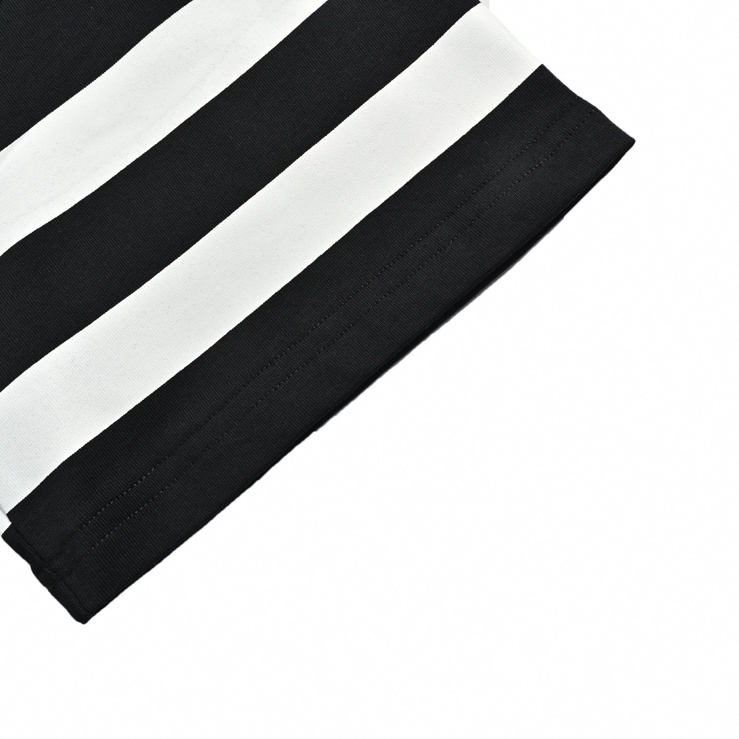 Athletic "47" Jersey T-Shirt | Black & White