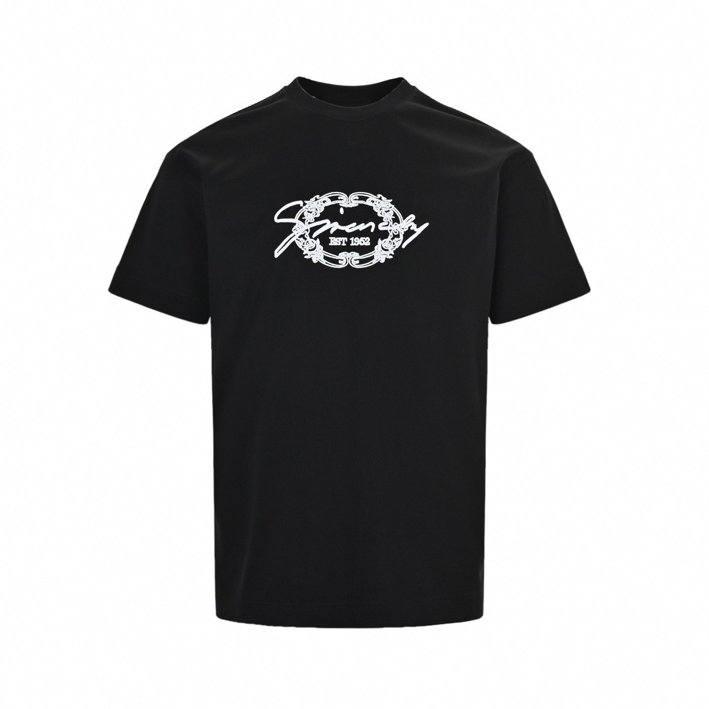 Heritage Embroidered Logo T-Shirt | Black
