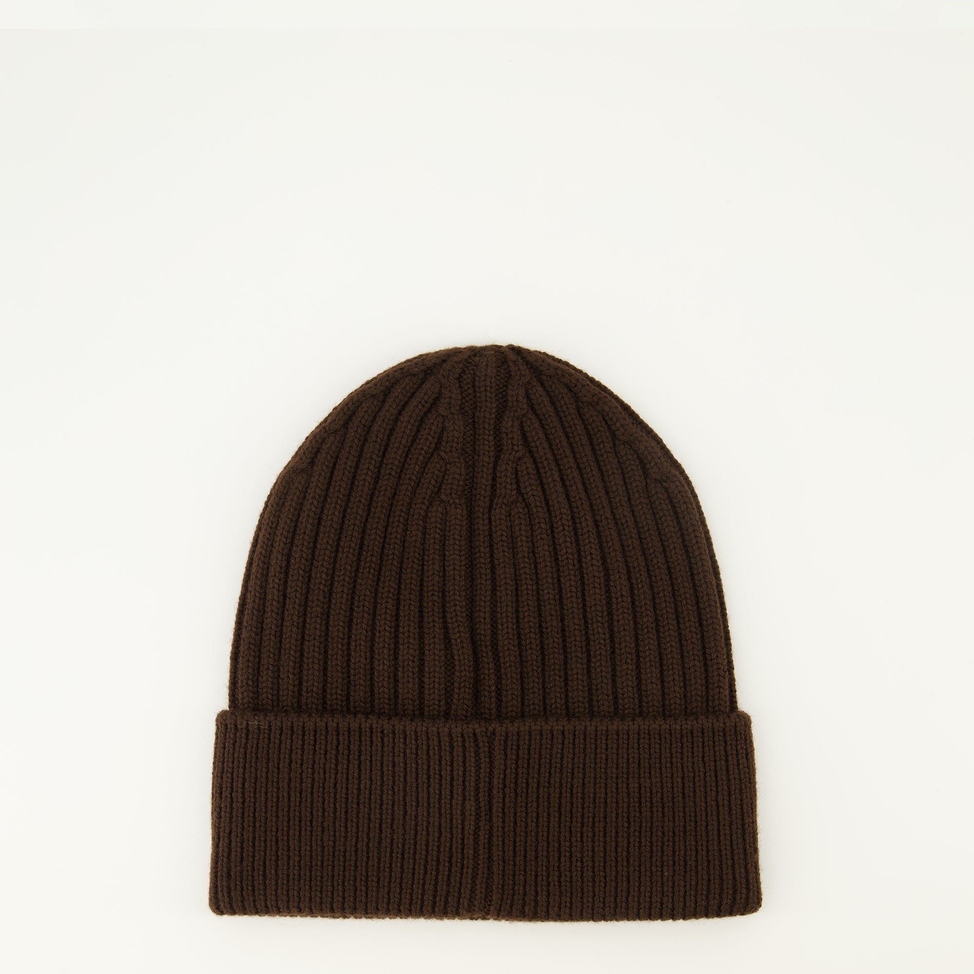 Brown Wool Beanie