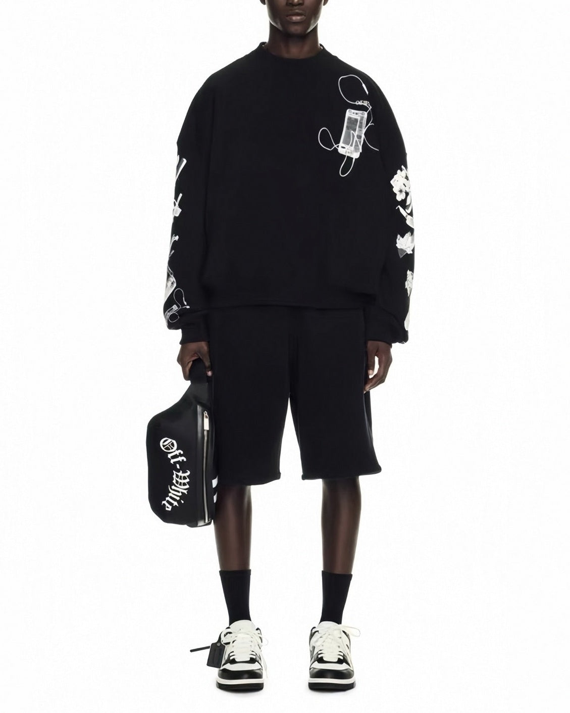 X-Ray Still Life Graphic Sweatshirt | Black
