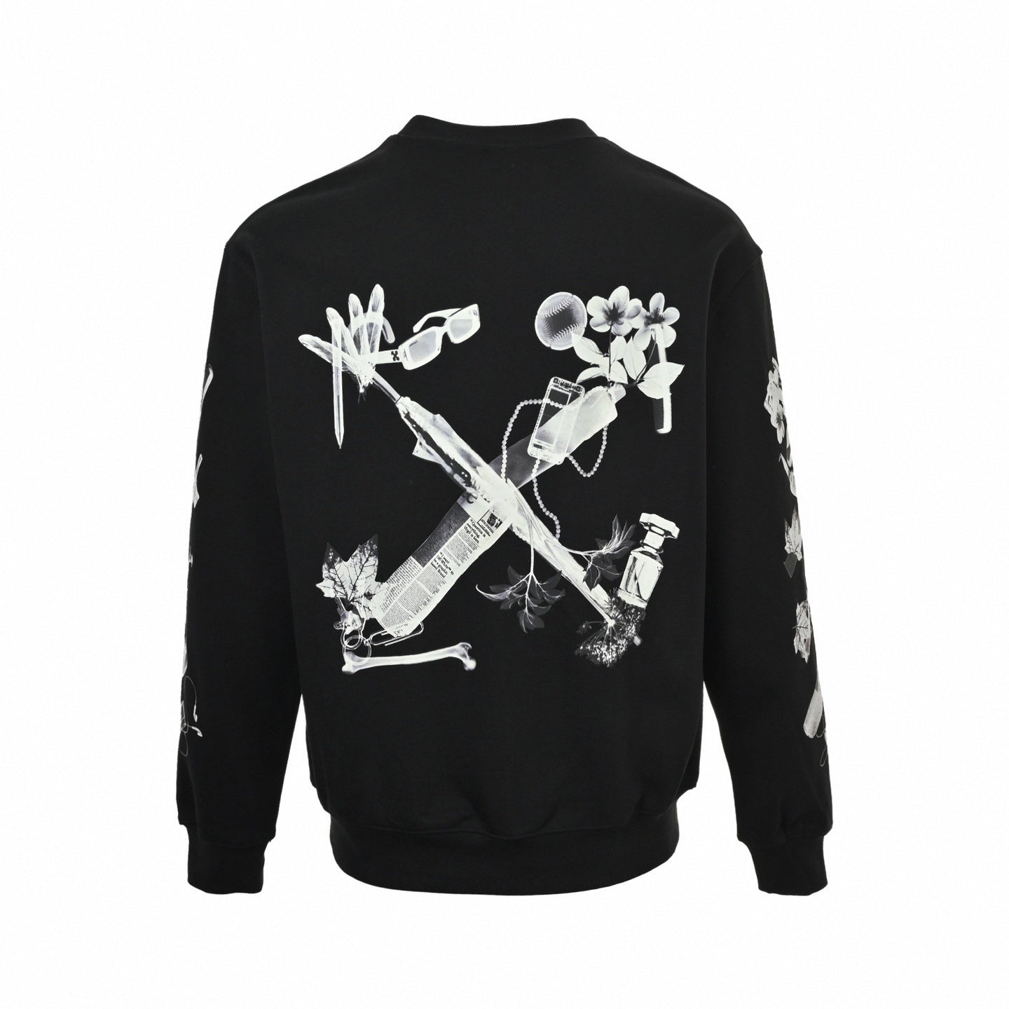 X-Ray Still Life Graphic Sweatshirt | Black