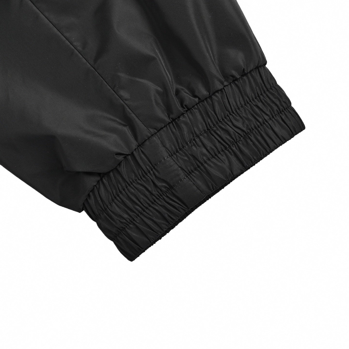 Monogram Windbreaker | Black & Grey | Slim Fit