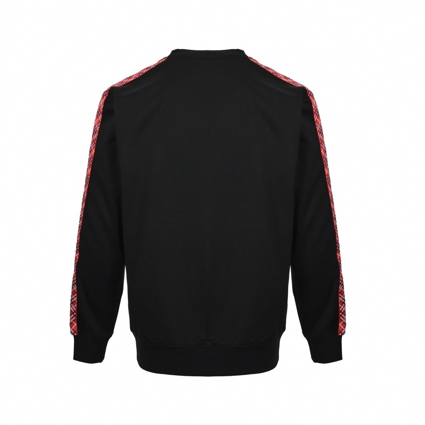 Check-Stripe Cotton Tracksuit
