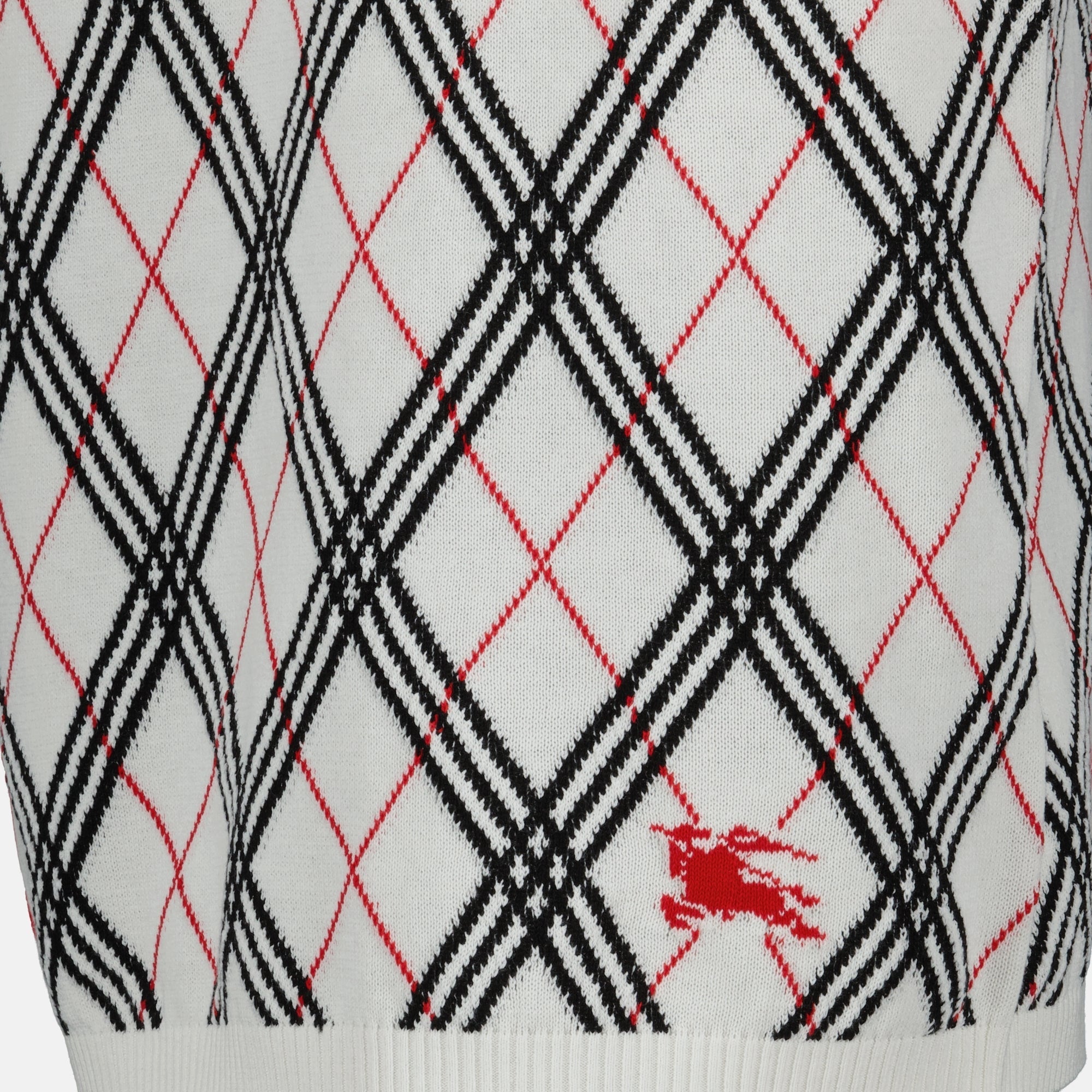 Midi Check Skirt