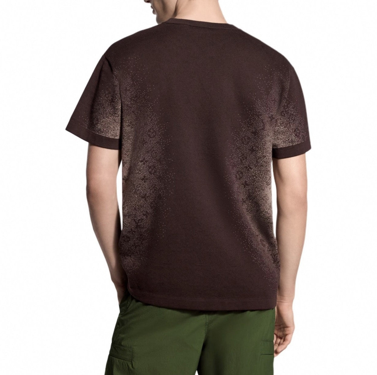 Monogram Pointillism Knit T-Shirt