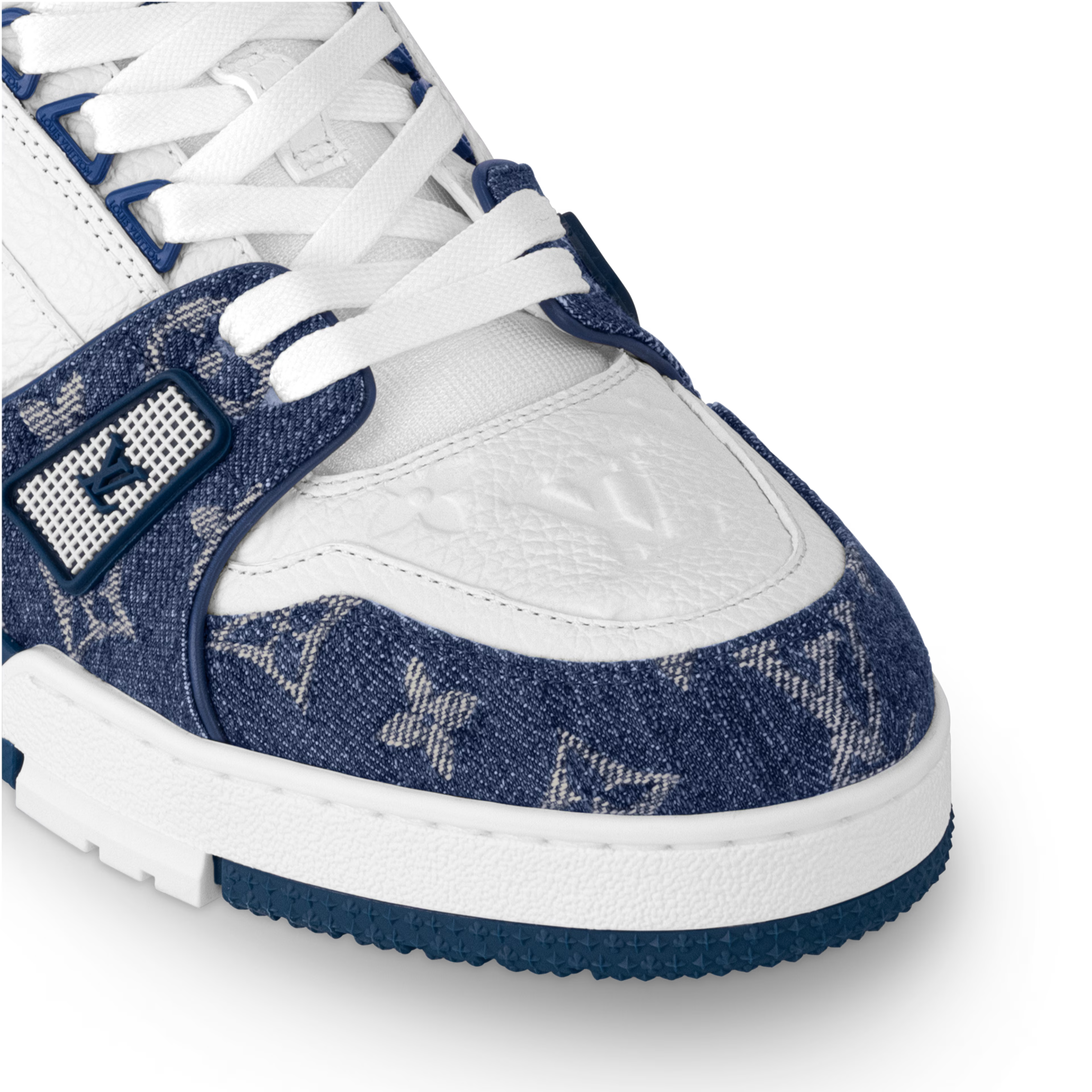 LV Trainer Sneaker | Navy & White