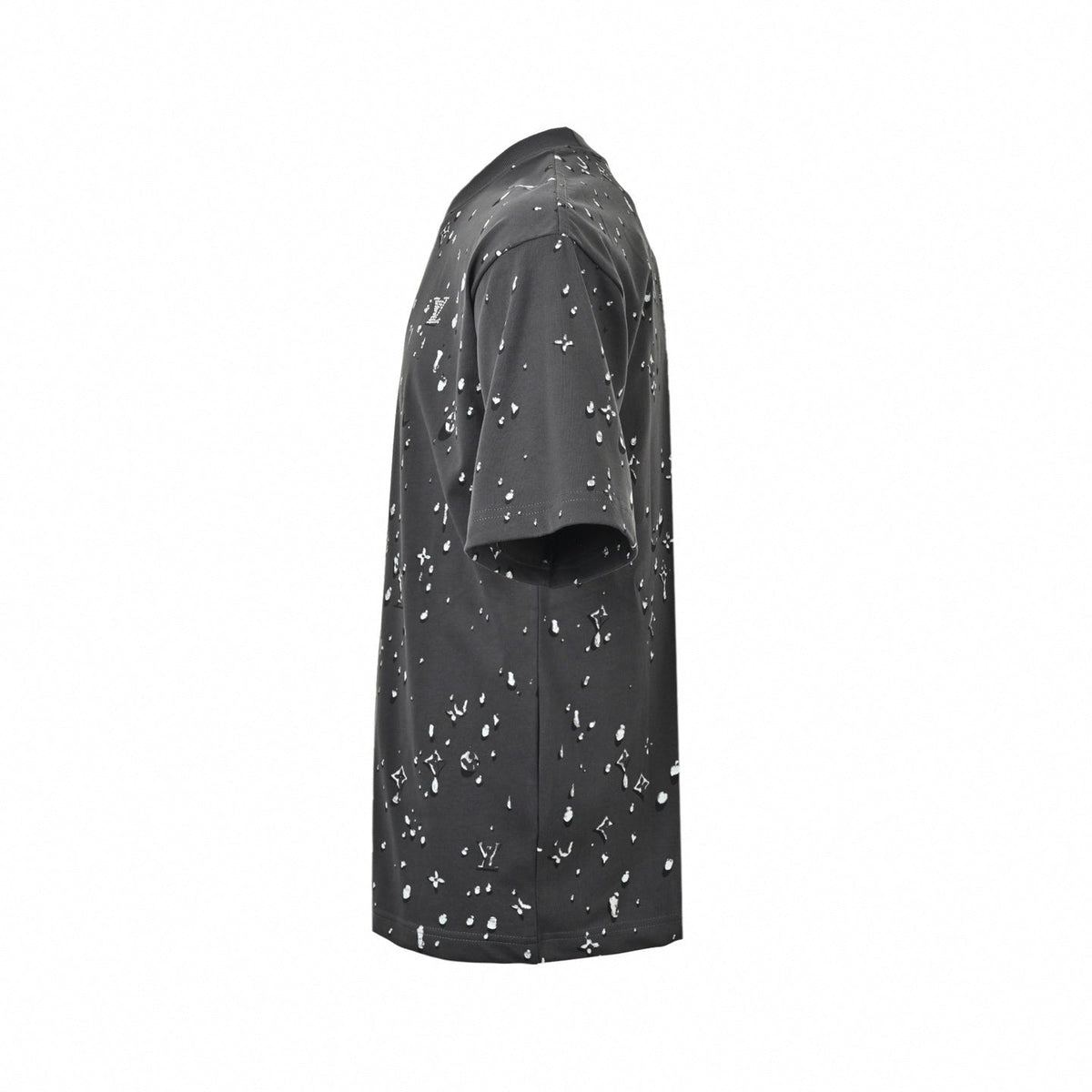 Monogram Water Drop T-Shirt | Charcoal Grey