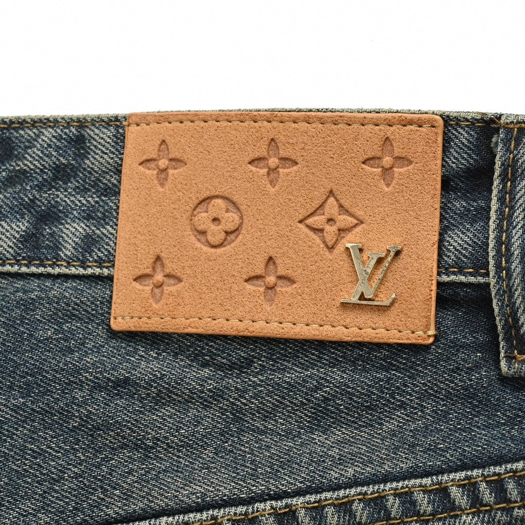 Hammer & Nail Embroidered Carpenter Denim | Vintage Blue
