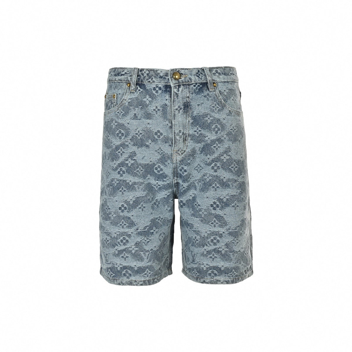 Monogram Denim Ensemble | Indigo Washed