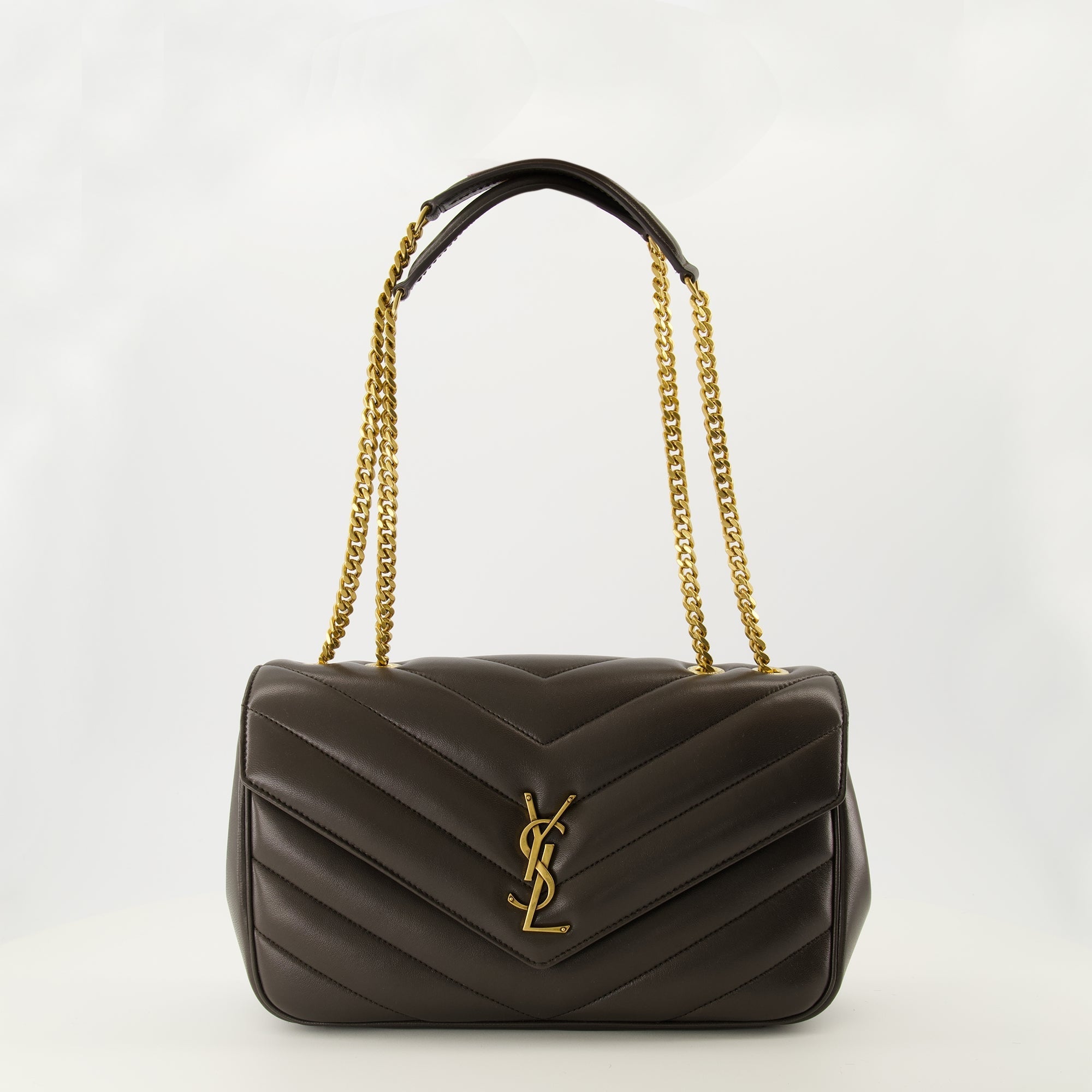 Medium Loulou Bag Brown