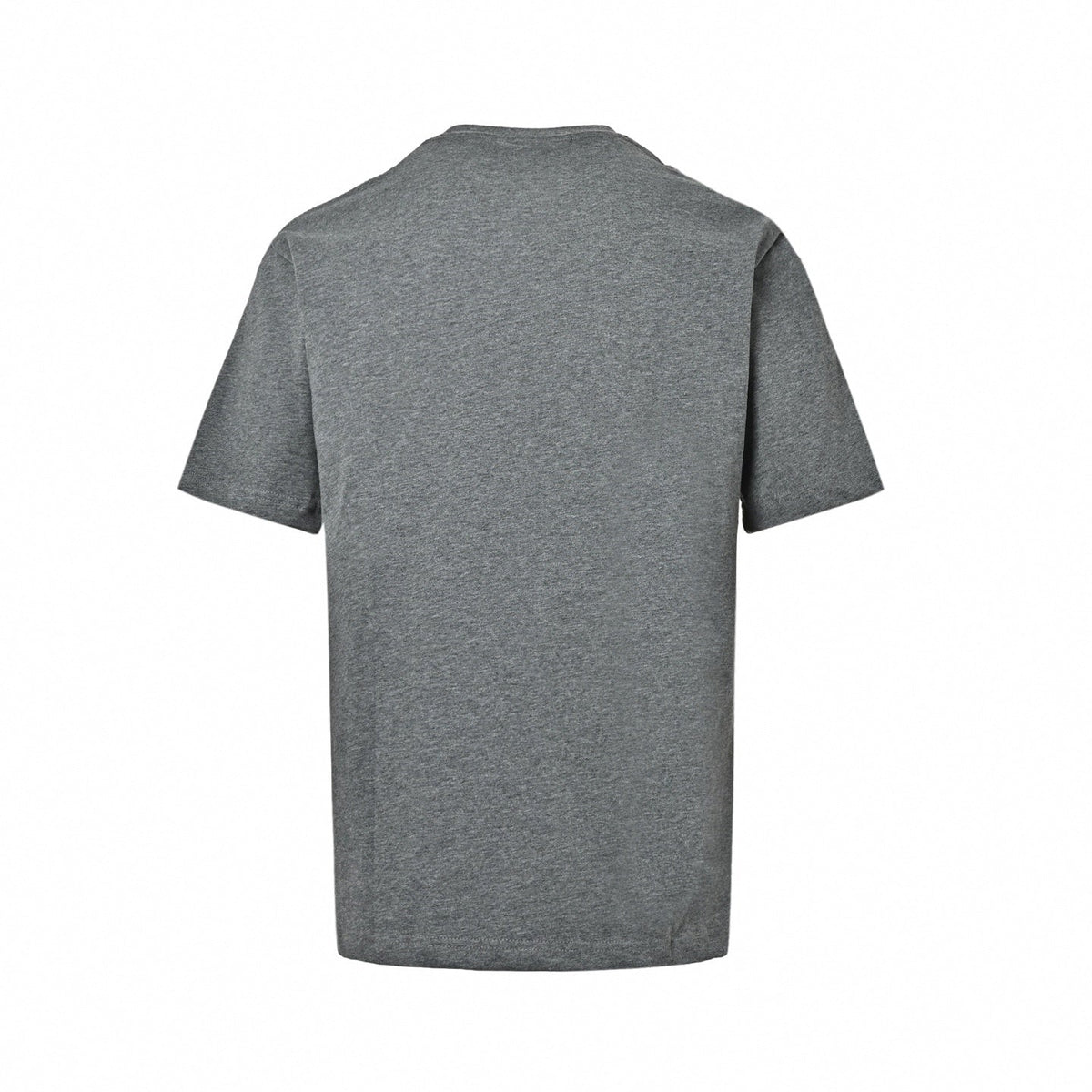 Embroidered Logo T-Shirt | Grey Melange