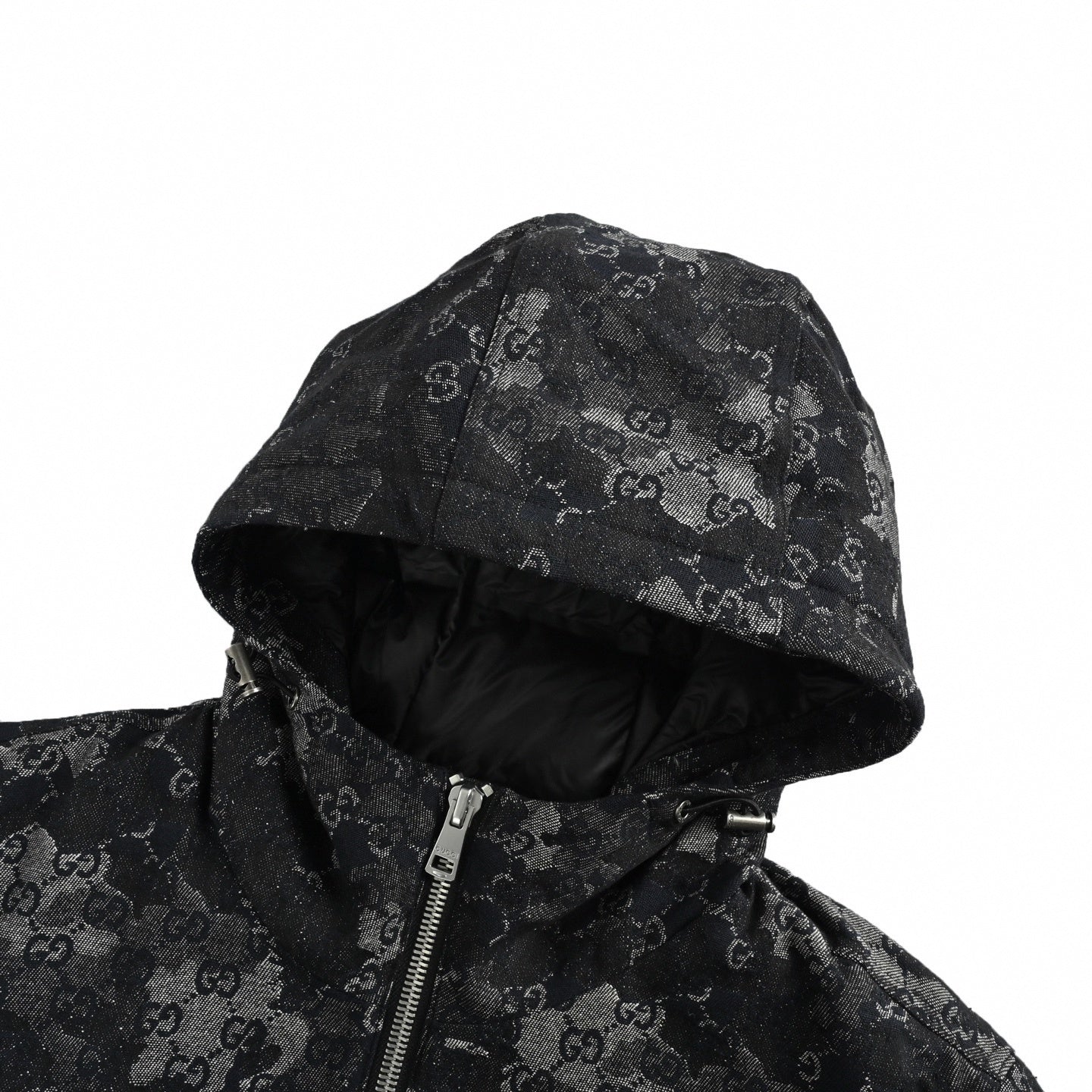 GG Camouflage Jacket | Black & Grey