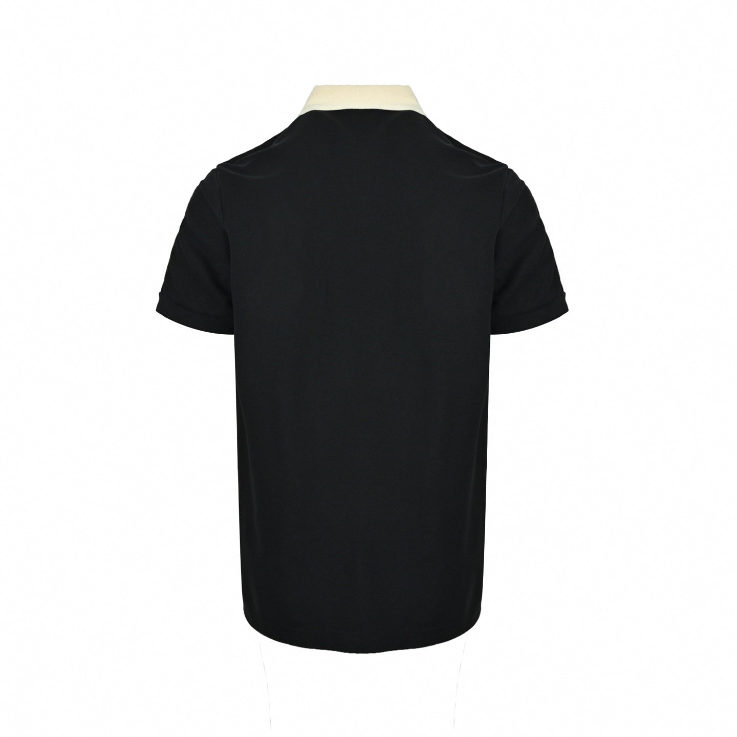 Web-Stripe Trim Polo Shirt
