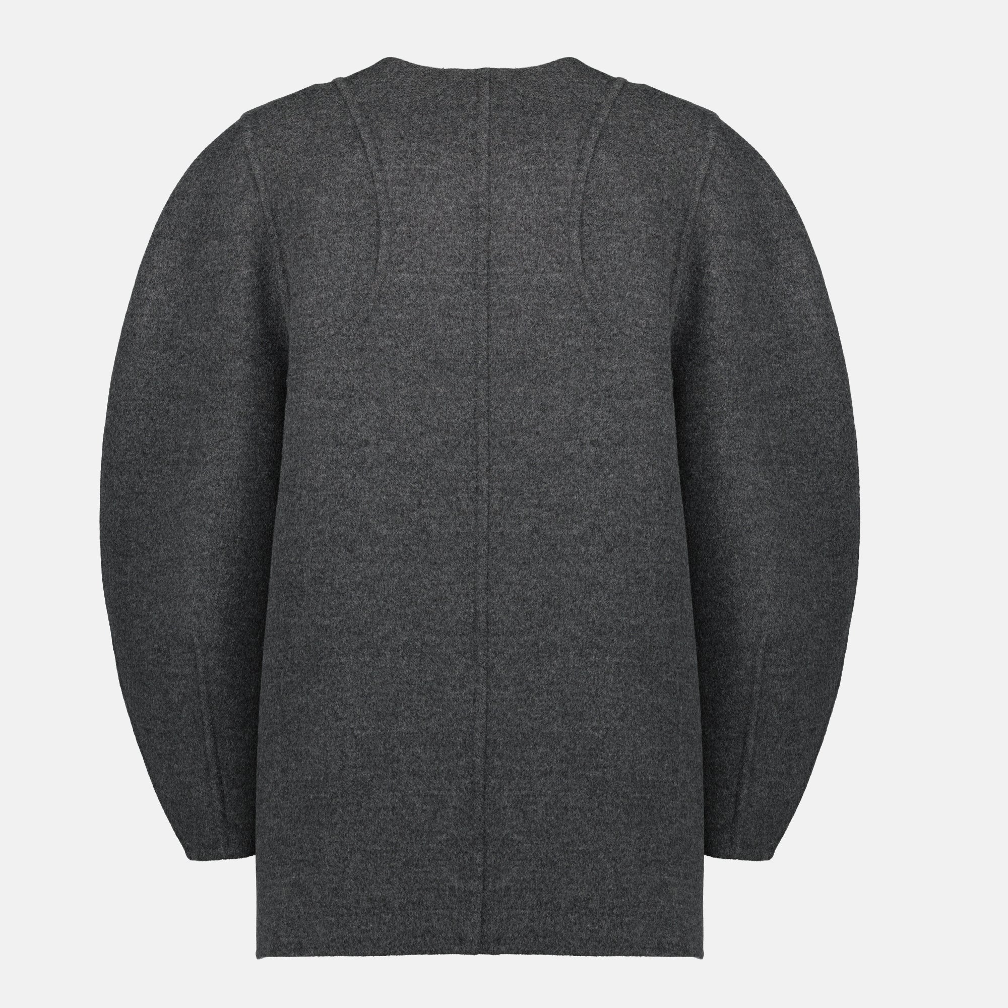 FF Wool Coat in Gray