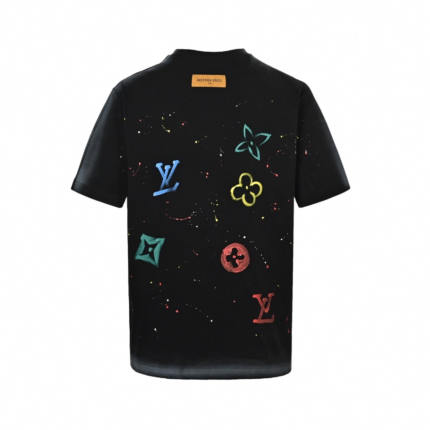 Spray Monogram Cotton T-Shirt