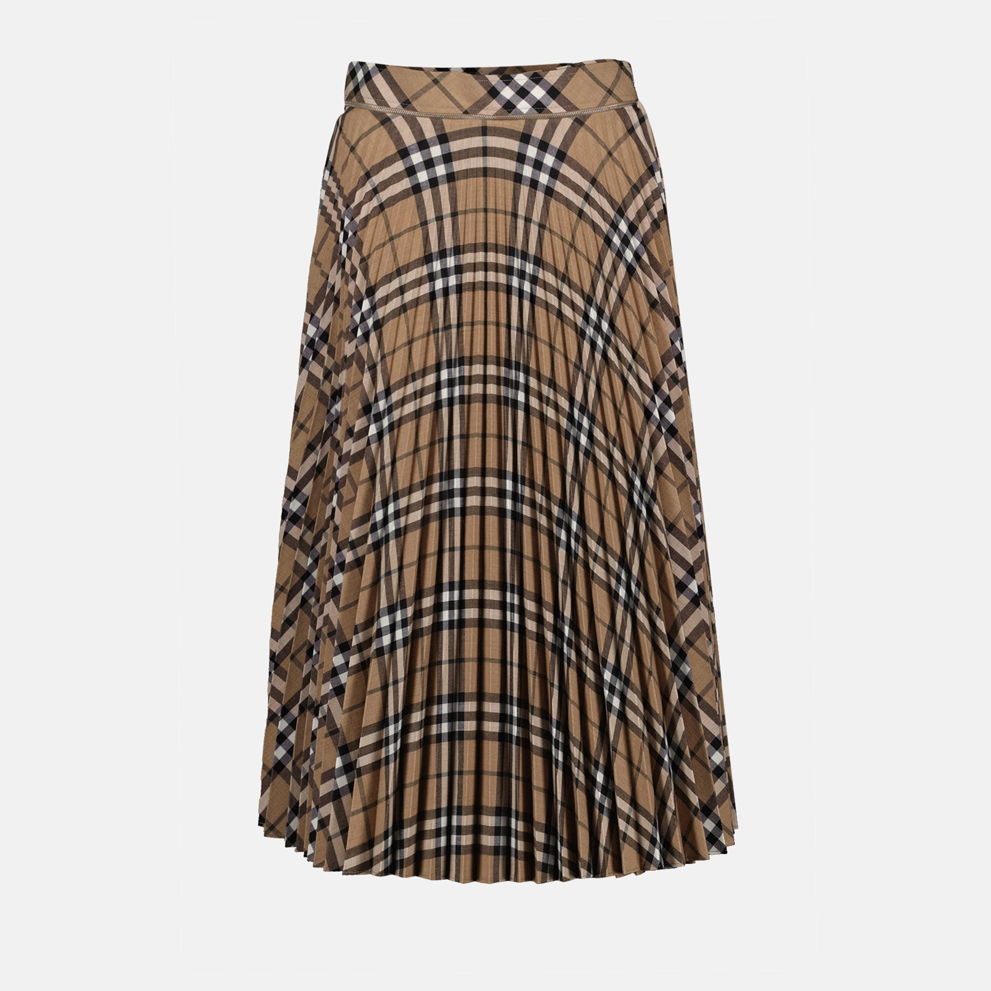 Checked Skirt