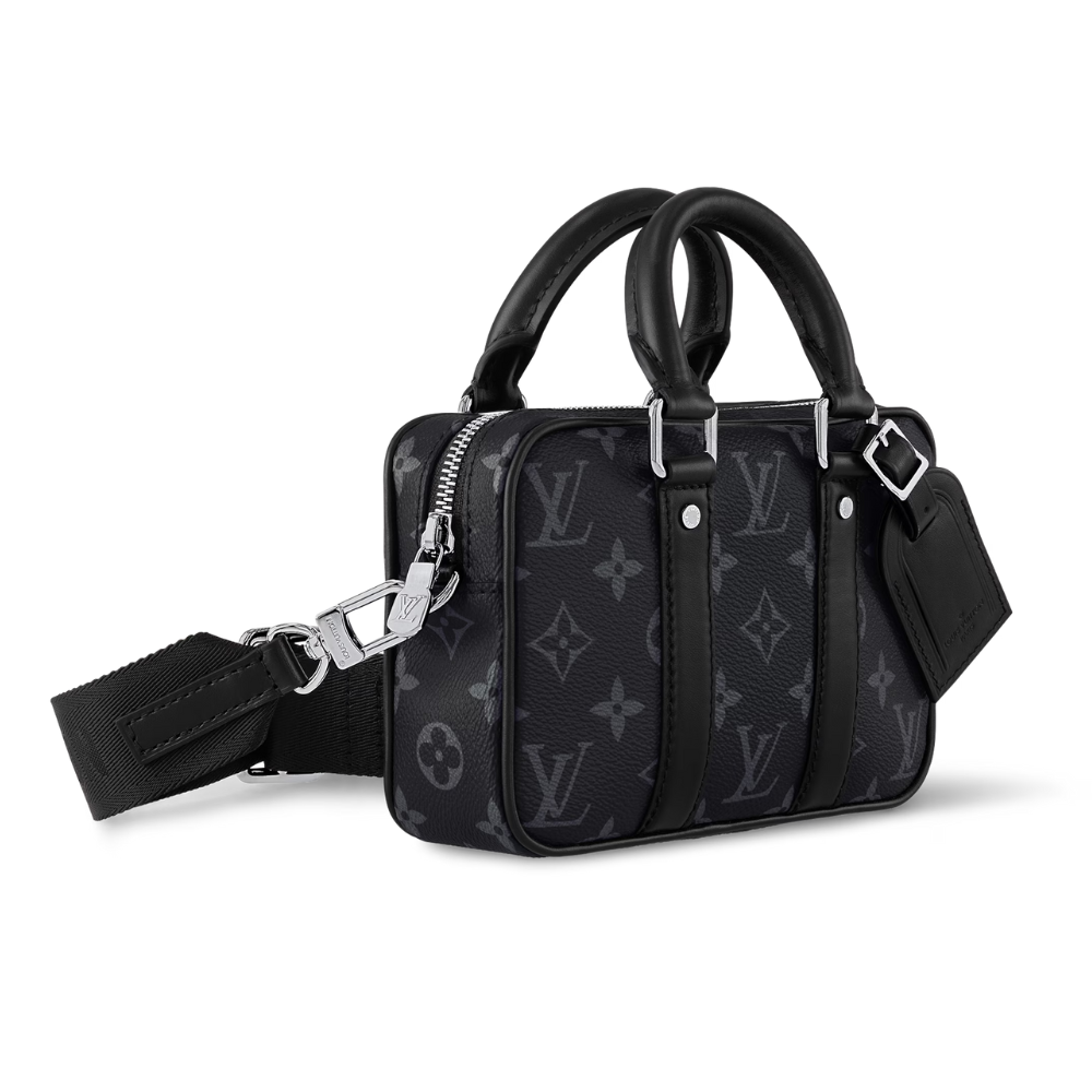 Classic Monogram Eclipse Bag | Black & Navy