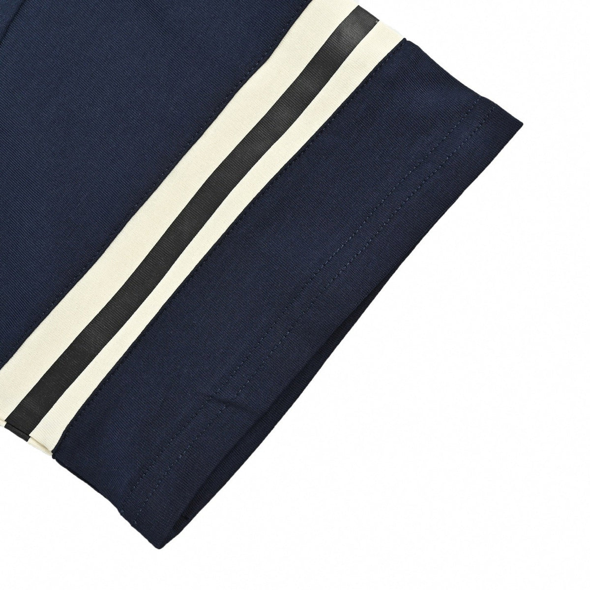 47 Varsity Stripe T-Shirt - Navy Blue