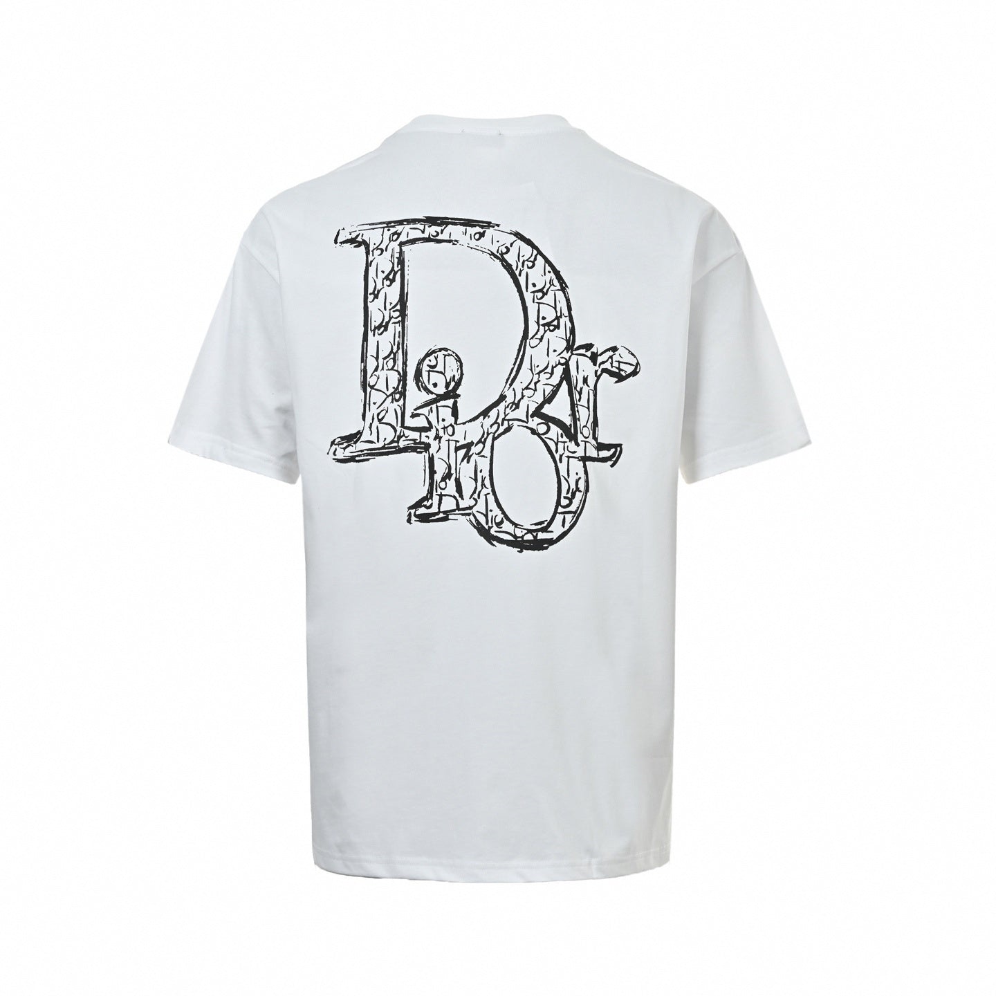 "Christian Dior" Sketch Logo T-Shirt