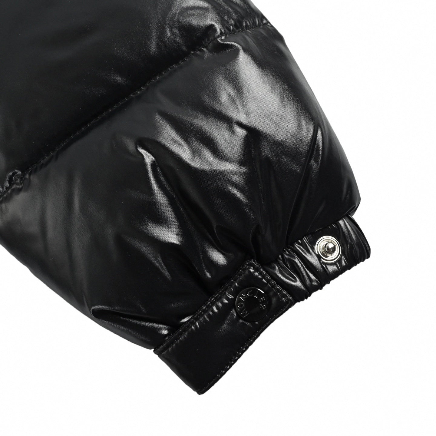Glossy Hooded Puffer Jacket