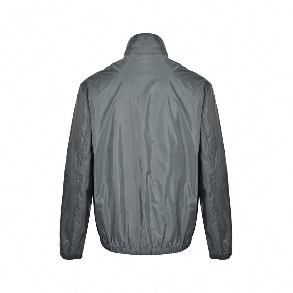 Triangle Logo Nylon Jacket - Grey