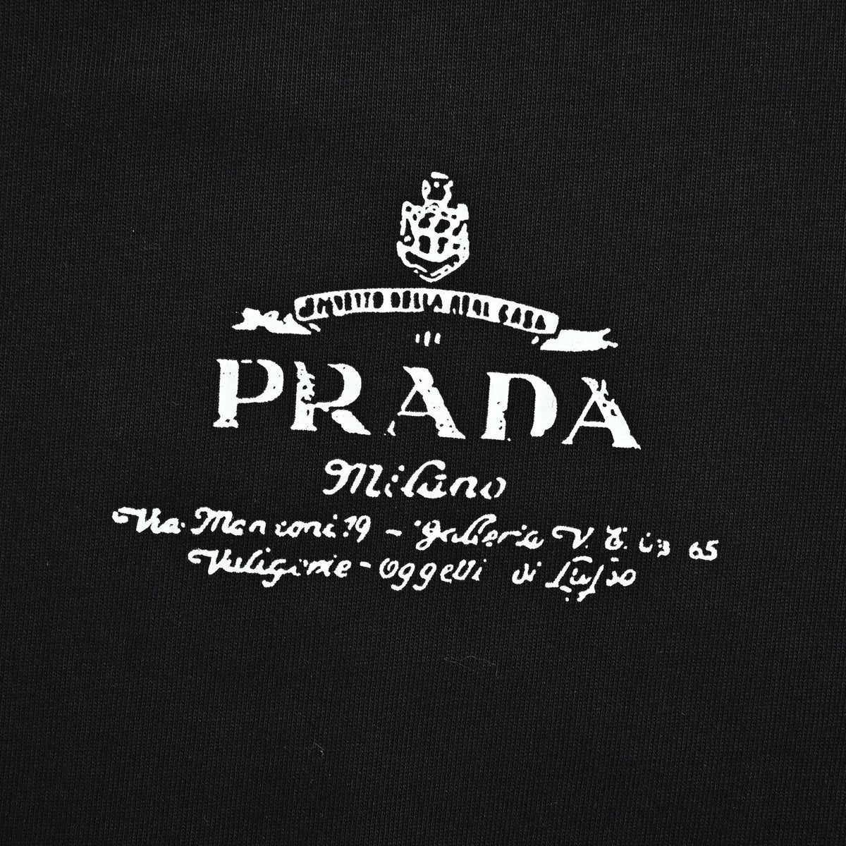 Distressed Heritage Logo T-Shirt - Black