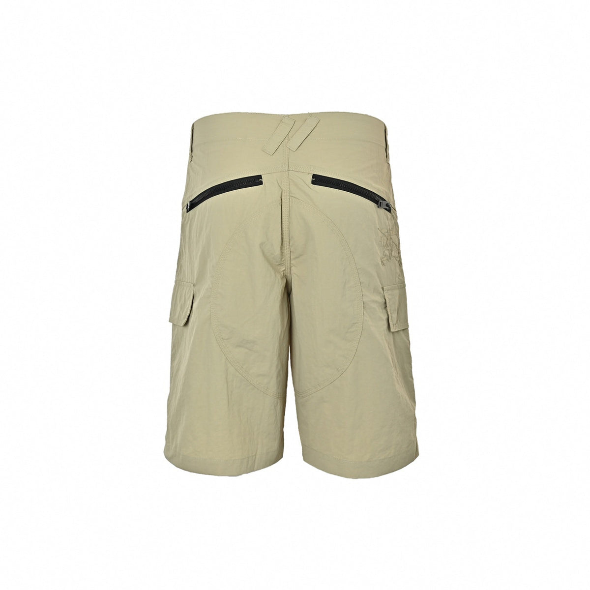 Embroidered Prorsum Knight Cargo Shorts - Beige