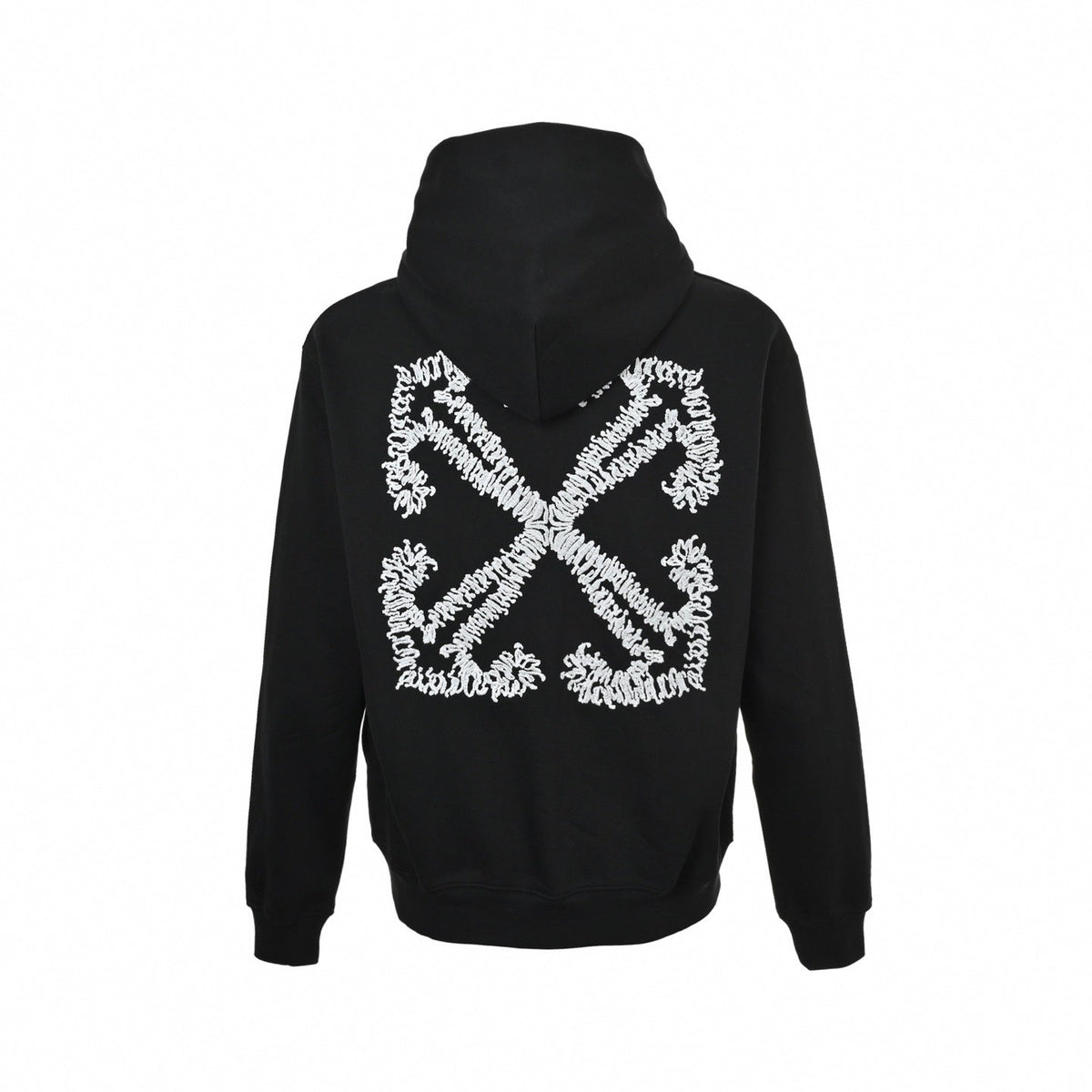 Scribble Arrows Pullover Hoodie