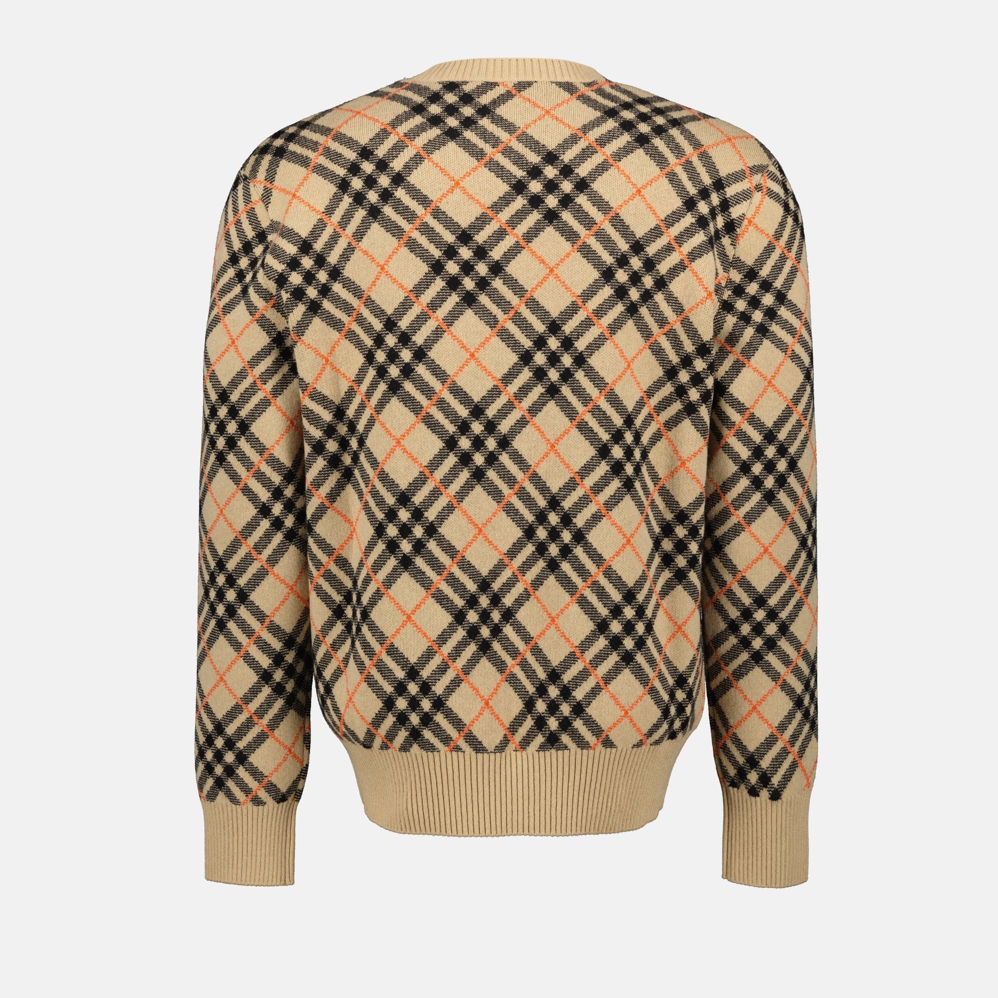 Checked Sweater
