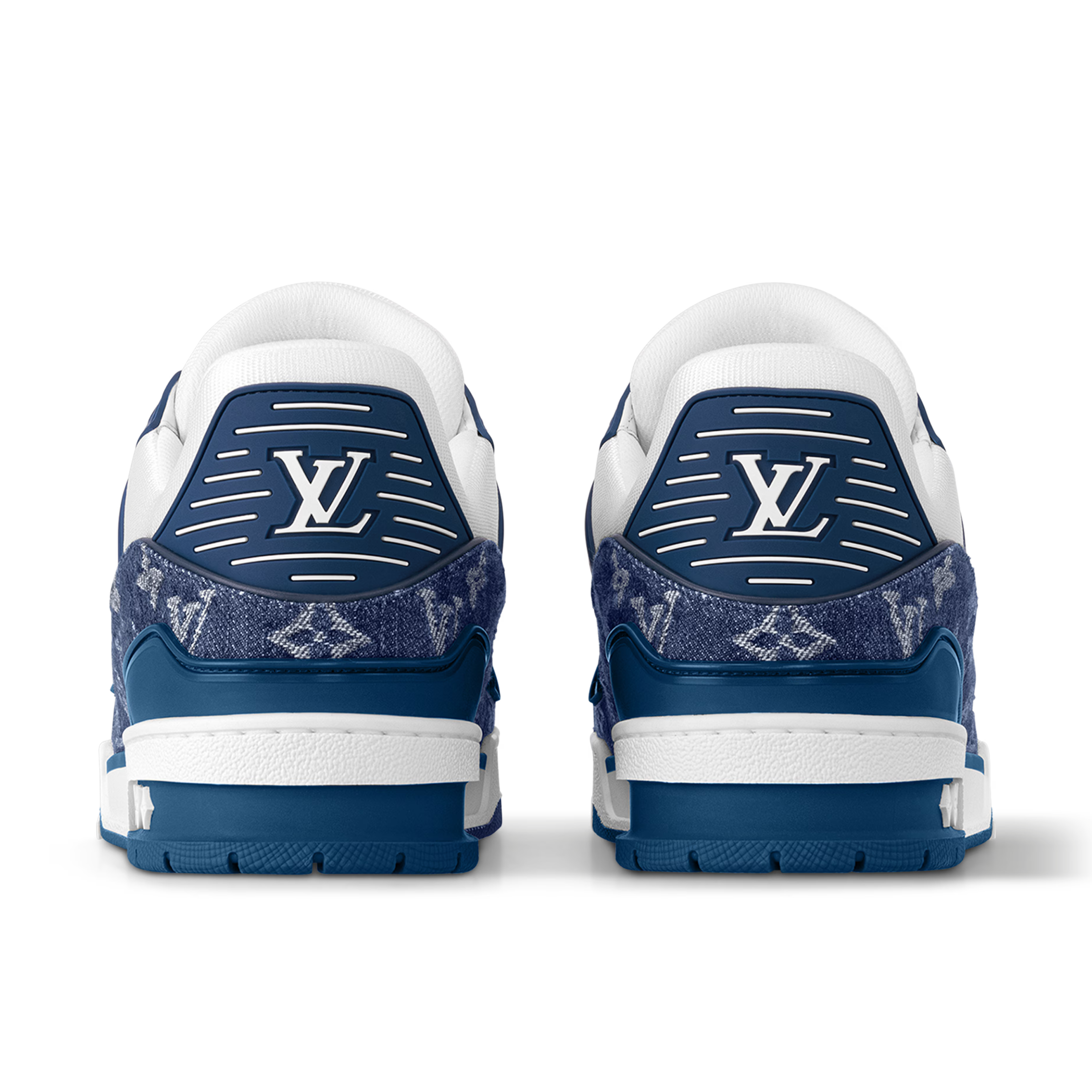 LV Trainer Sneaker | Navy & White