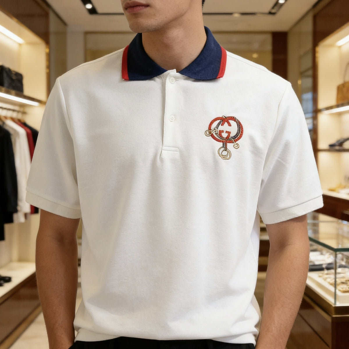 Equestrian Interlocking G Polo