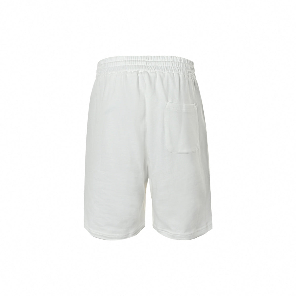 Embroidered Equestrian Knight Shorts | White