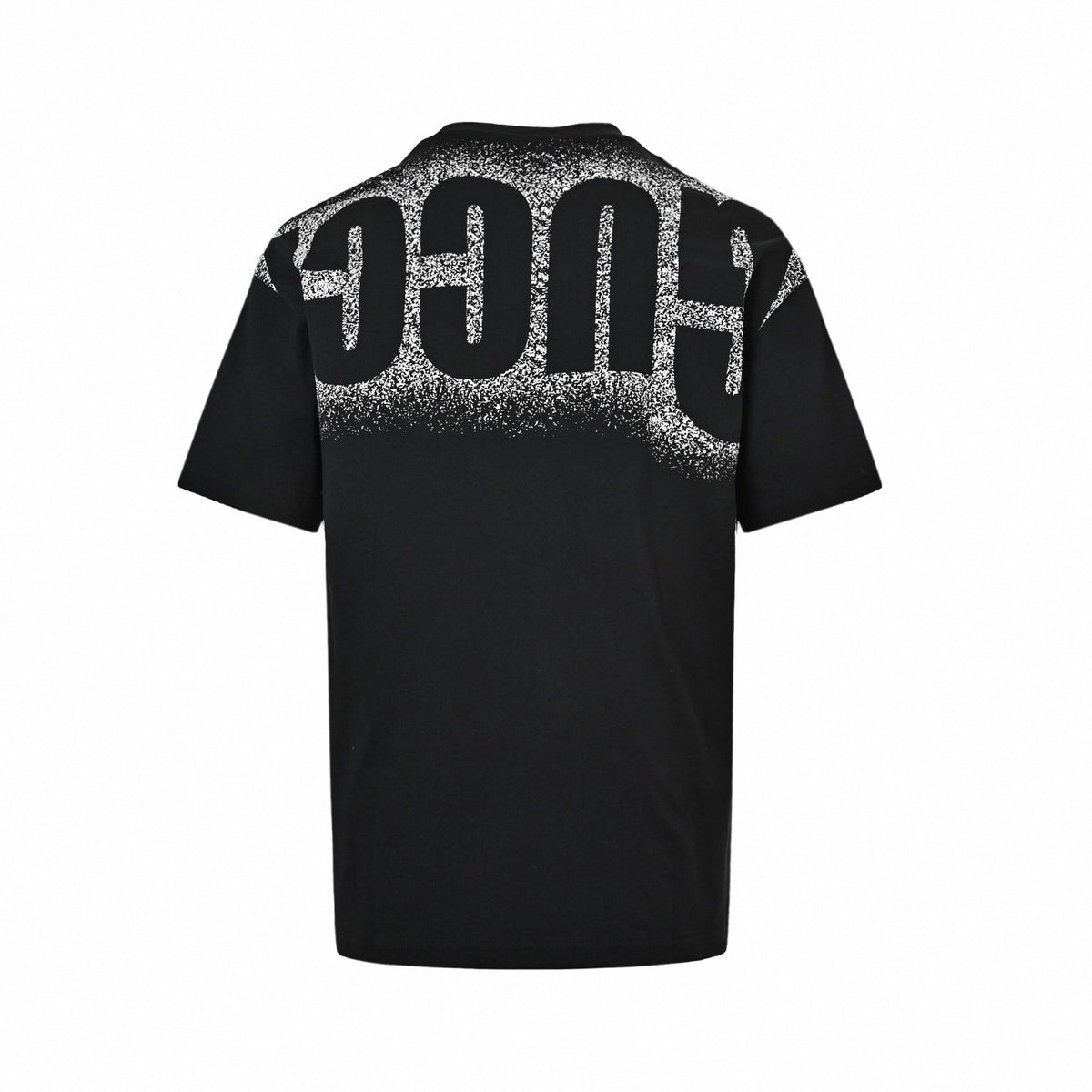 Wraparound Spray Logo T-Shirt | Black