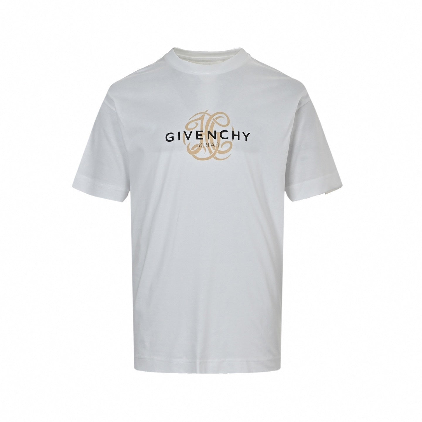 Layered Monogram Logo T-Shirt | White