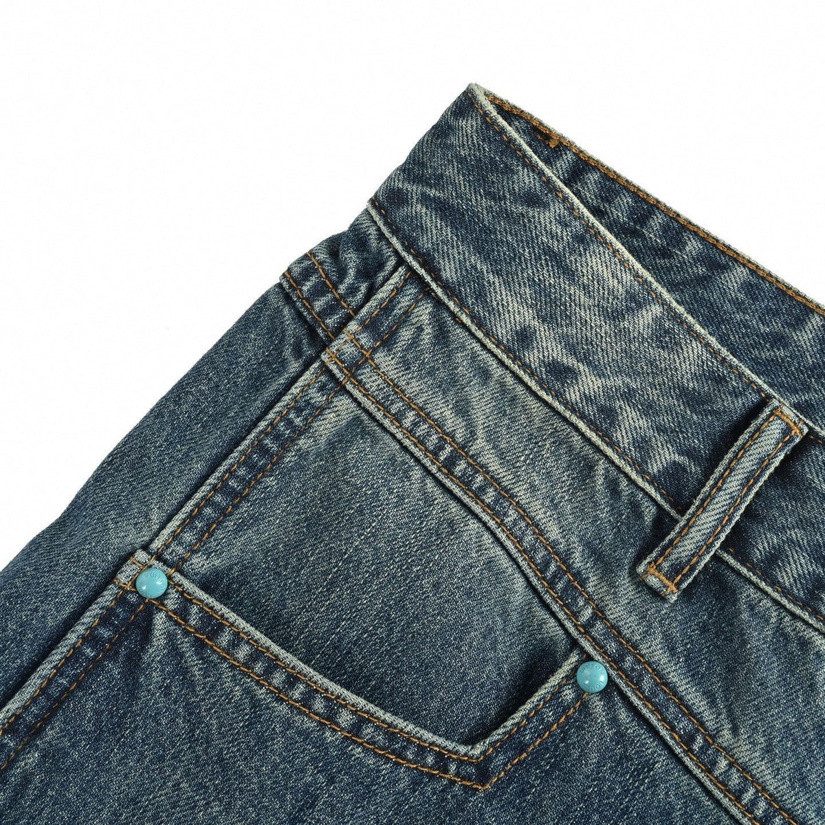 Relaxed Distressed Carpenter Jeans
