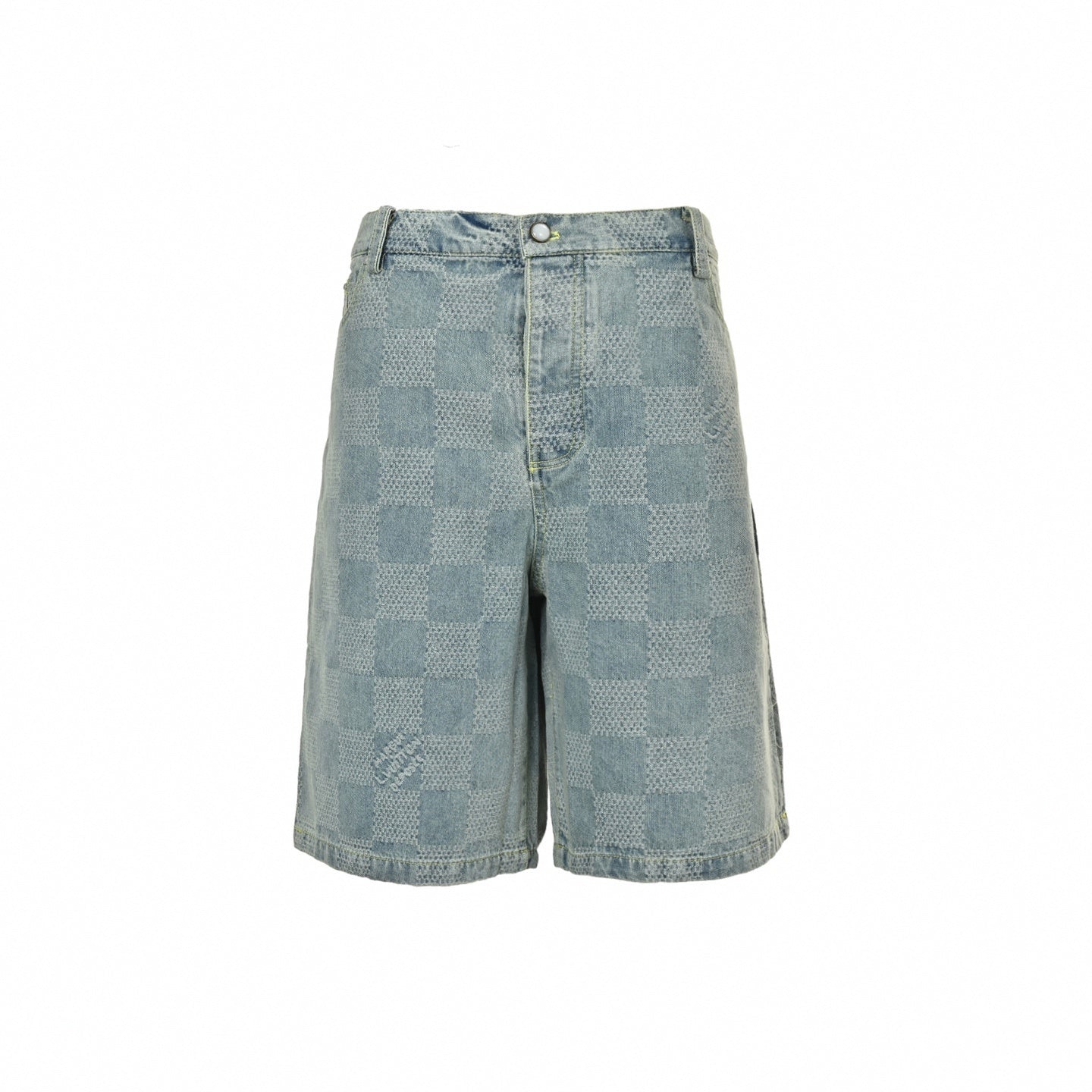 Damier Pop Denim Set | Light Indigo