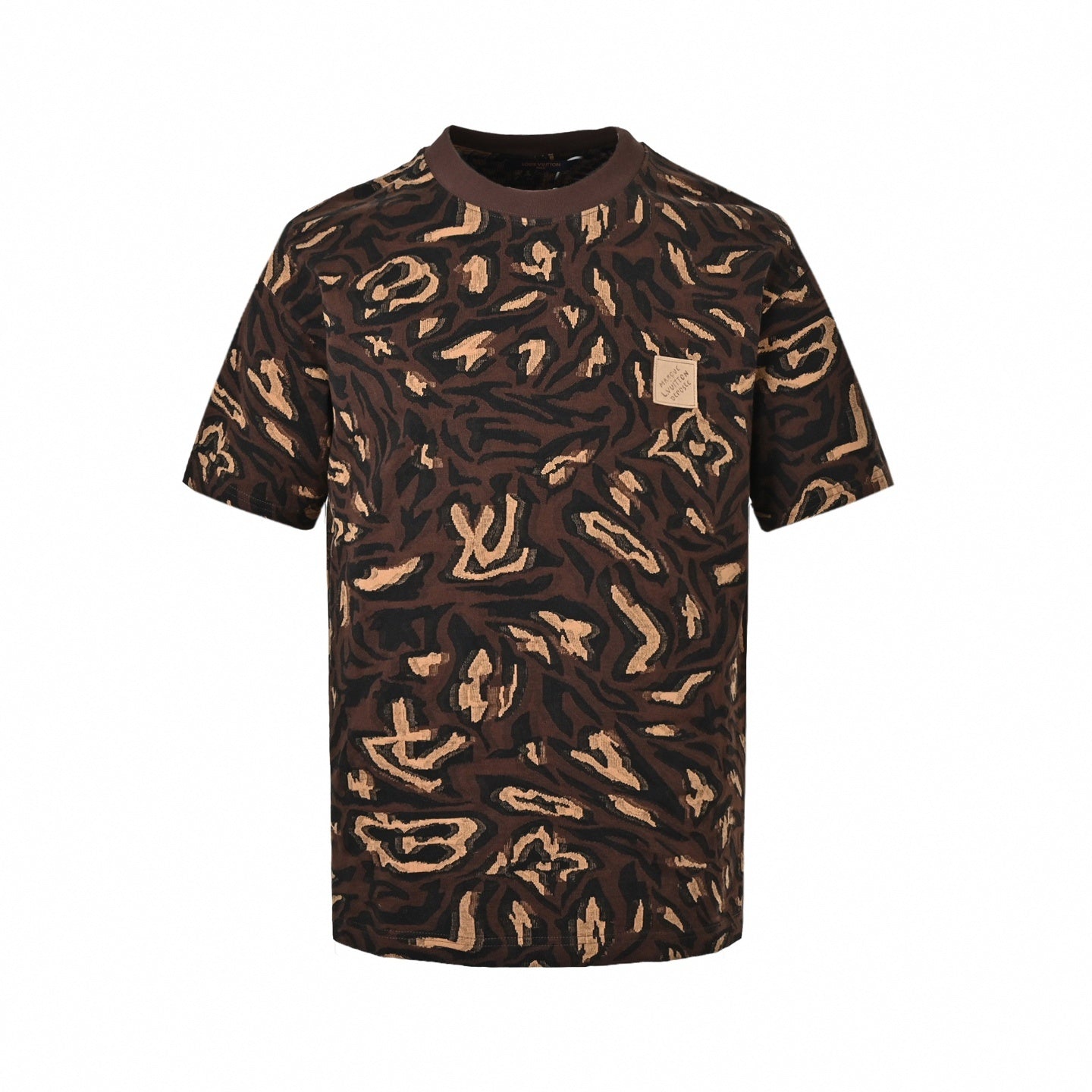 Abstract Monogram Jacquard T-Shirt