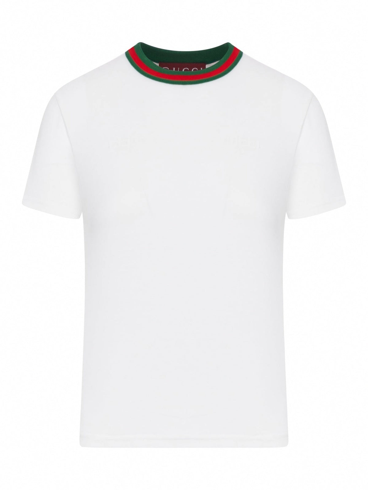 Signature Web Collar T-Shirt | White