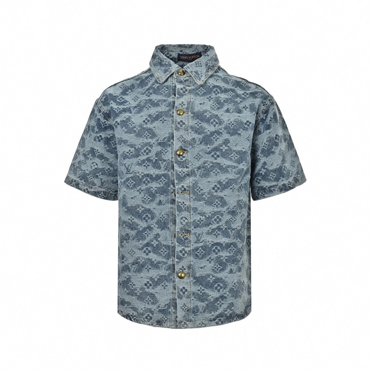 Monogram Denim Ensemble | Indigo Washed