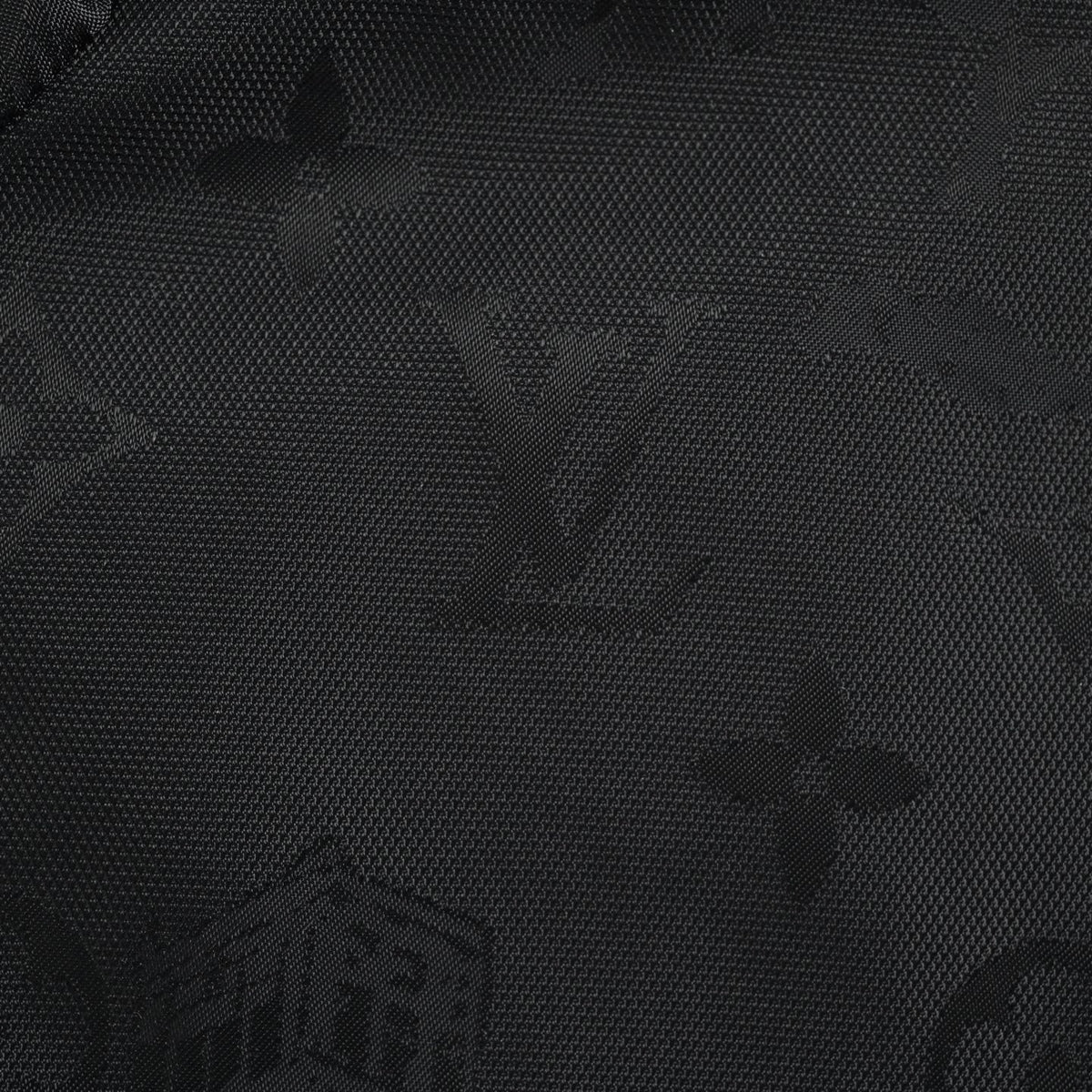 Tonal Monogram Hooded Jacket | Black