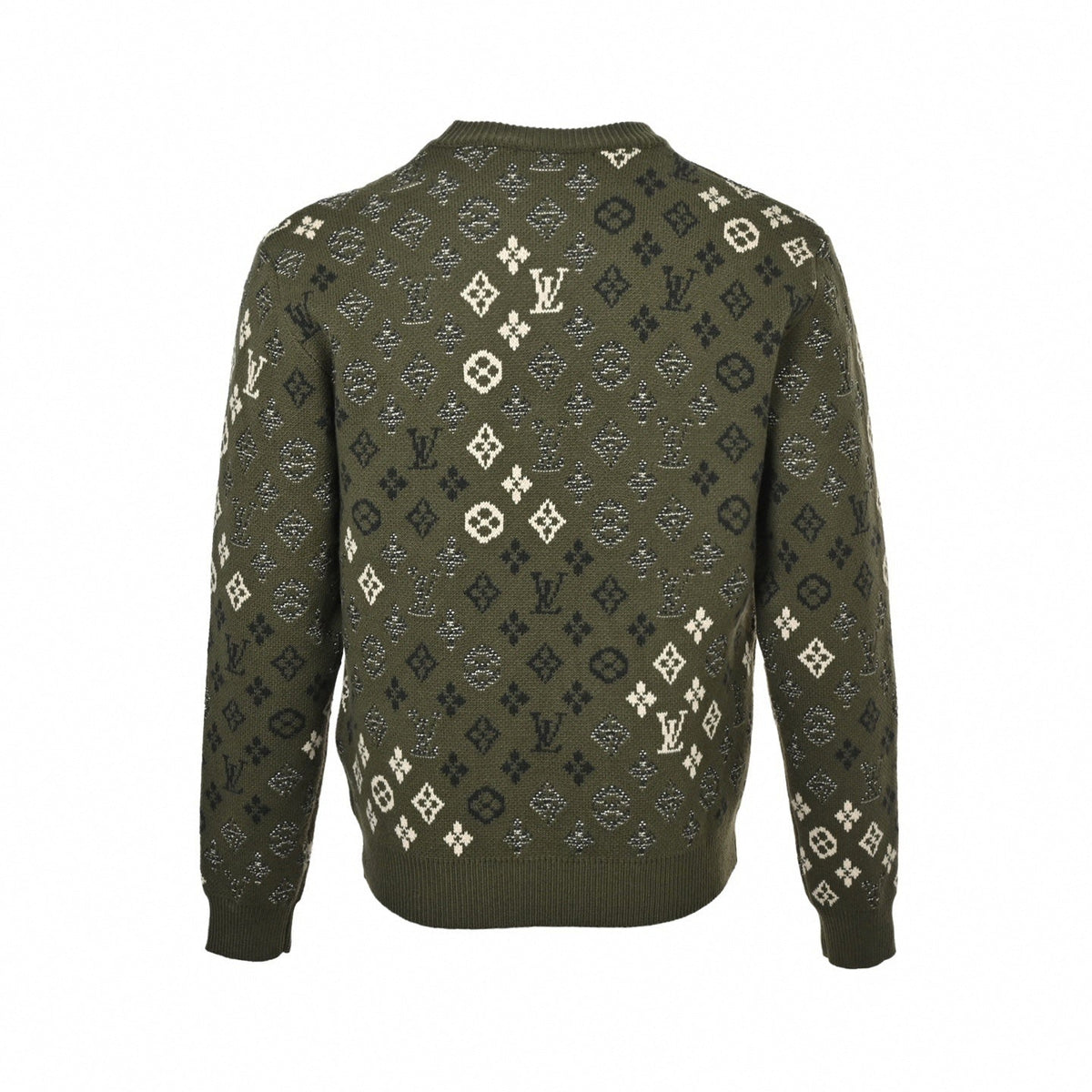 Monogram Jacquard Knit Sweater
