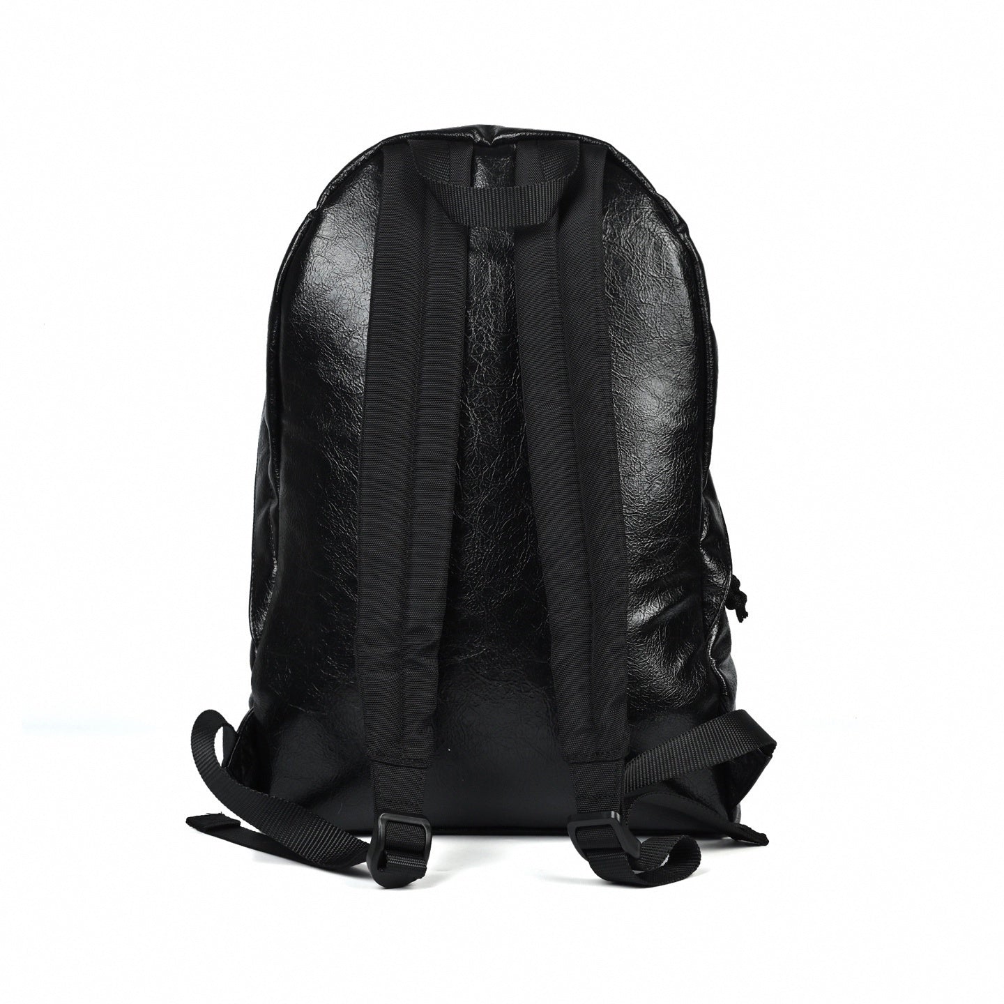 Balenciaga x Automobili Lamborghini Crinkled Leather Backpack | Black