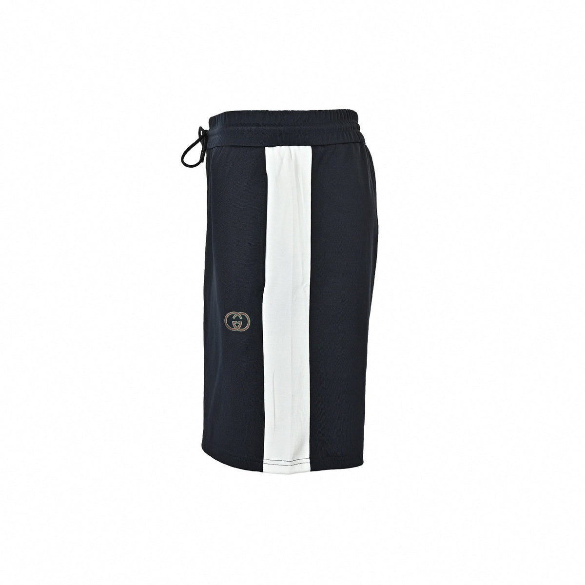 Interlocking G Track Shorts | Black & White