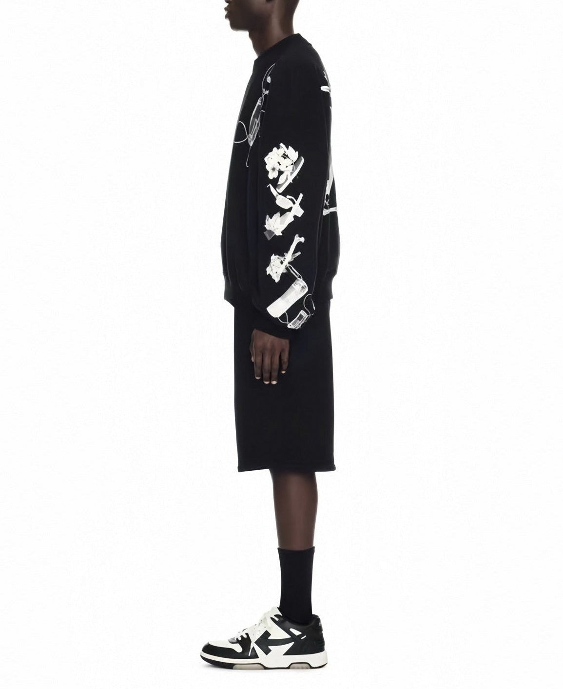 X-Ray Still Life Graphic Sweatshirt | Black