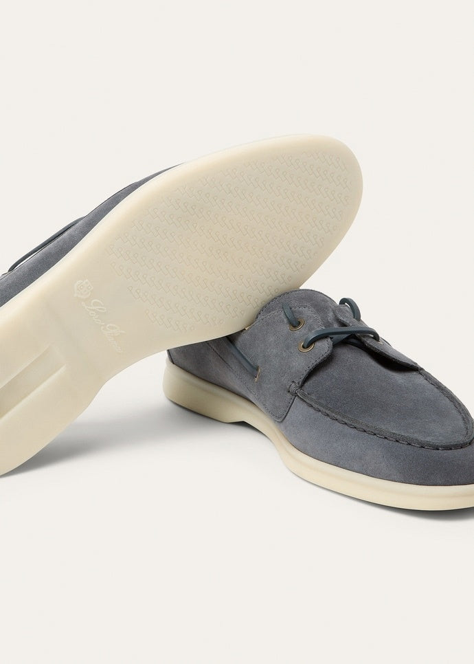 Sea-Sail Walk Suede Shoes - Slate Blue