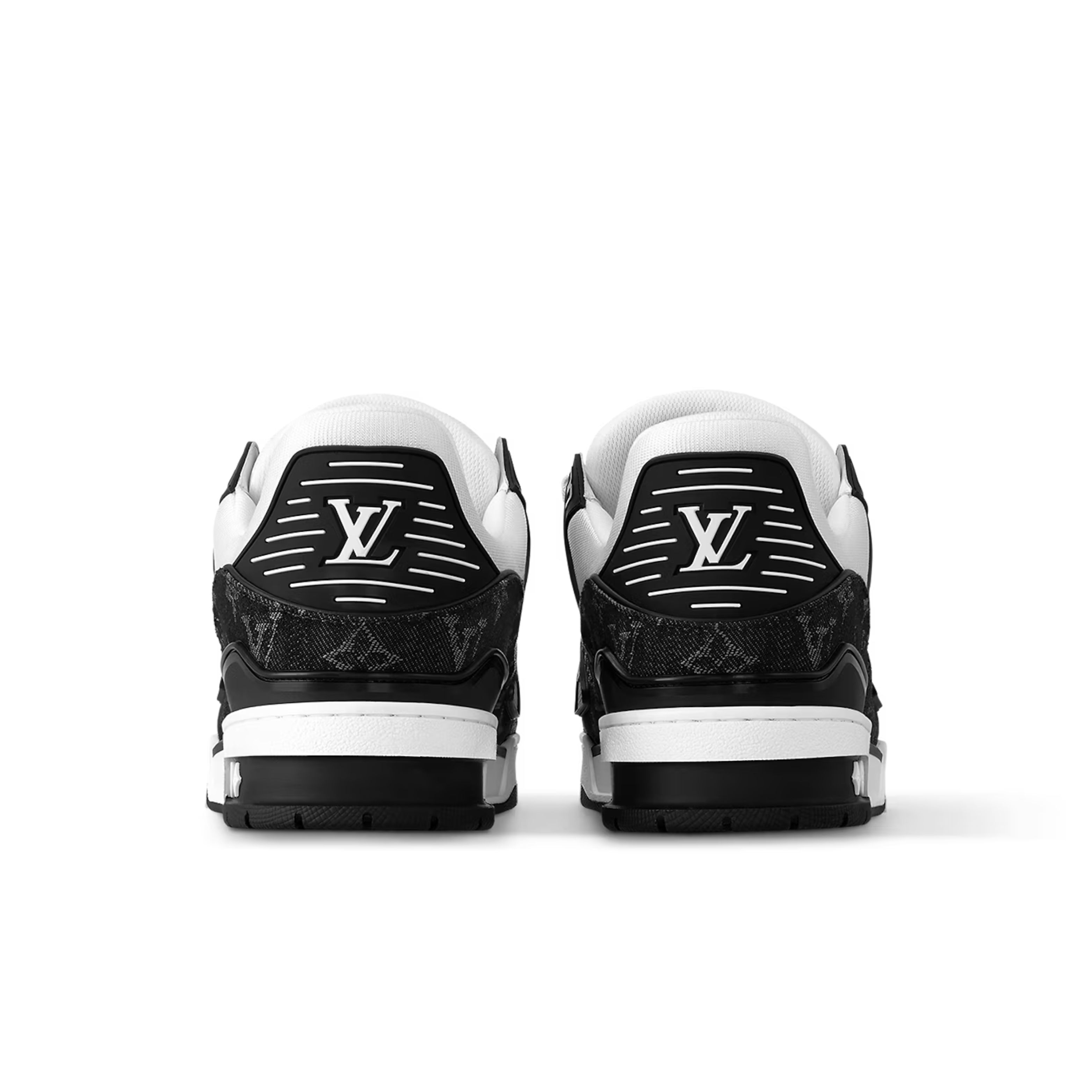 LV Trainer Sneaker | Black & Cream