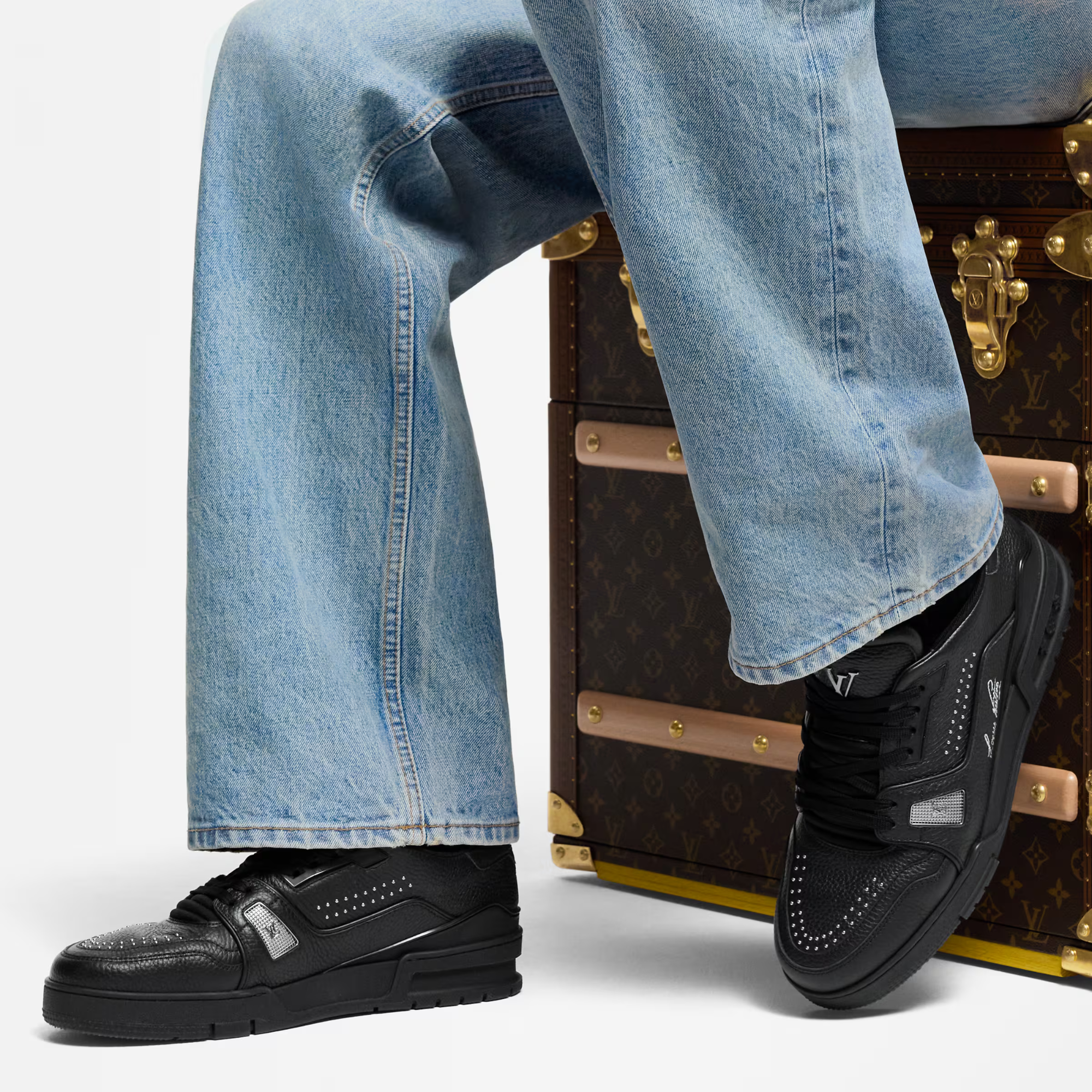 LV Trainer Sneaker | Black